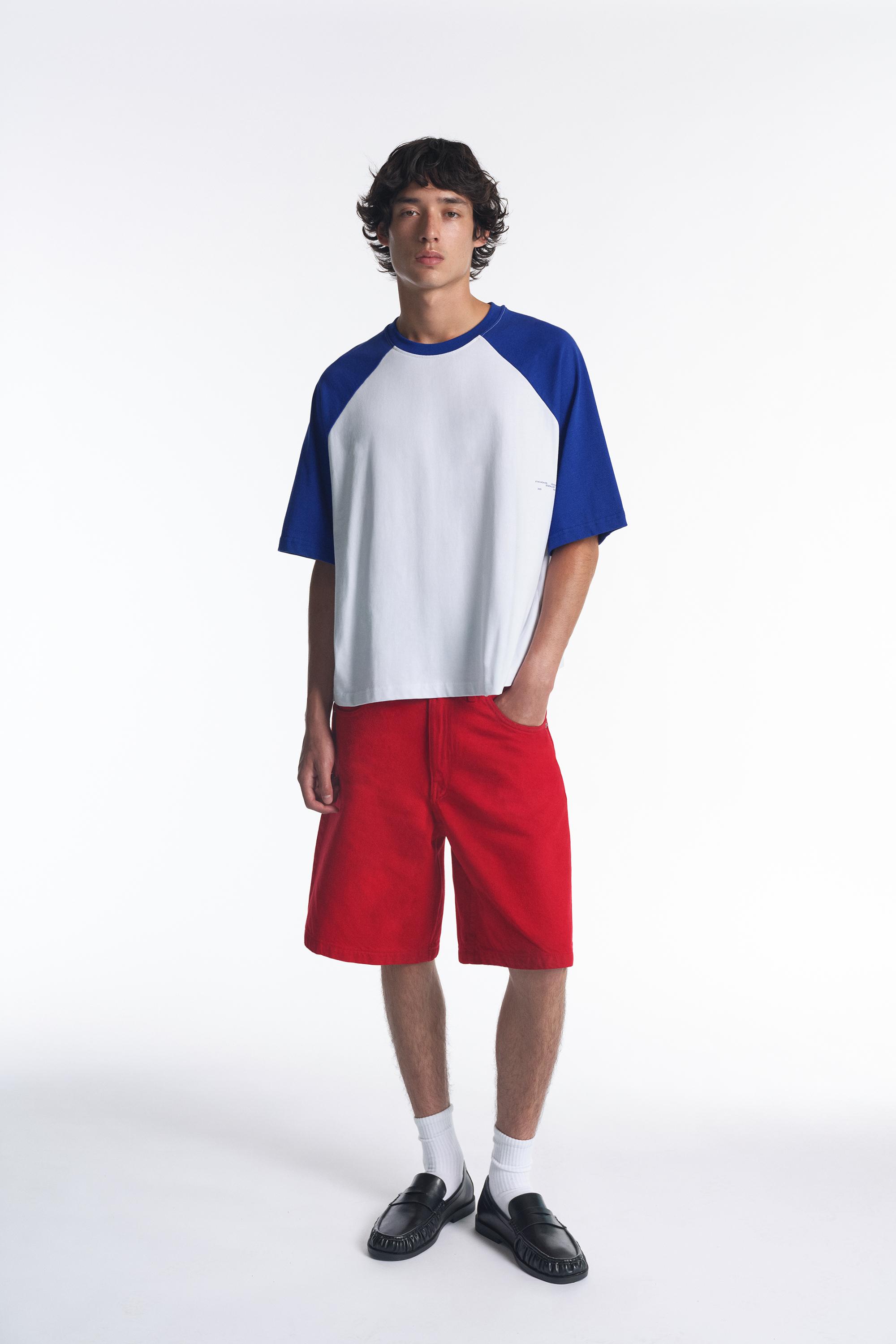 Maglietta Stwd Maniche Raglan