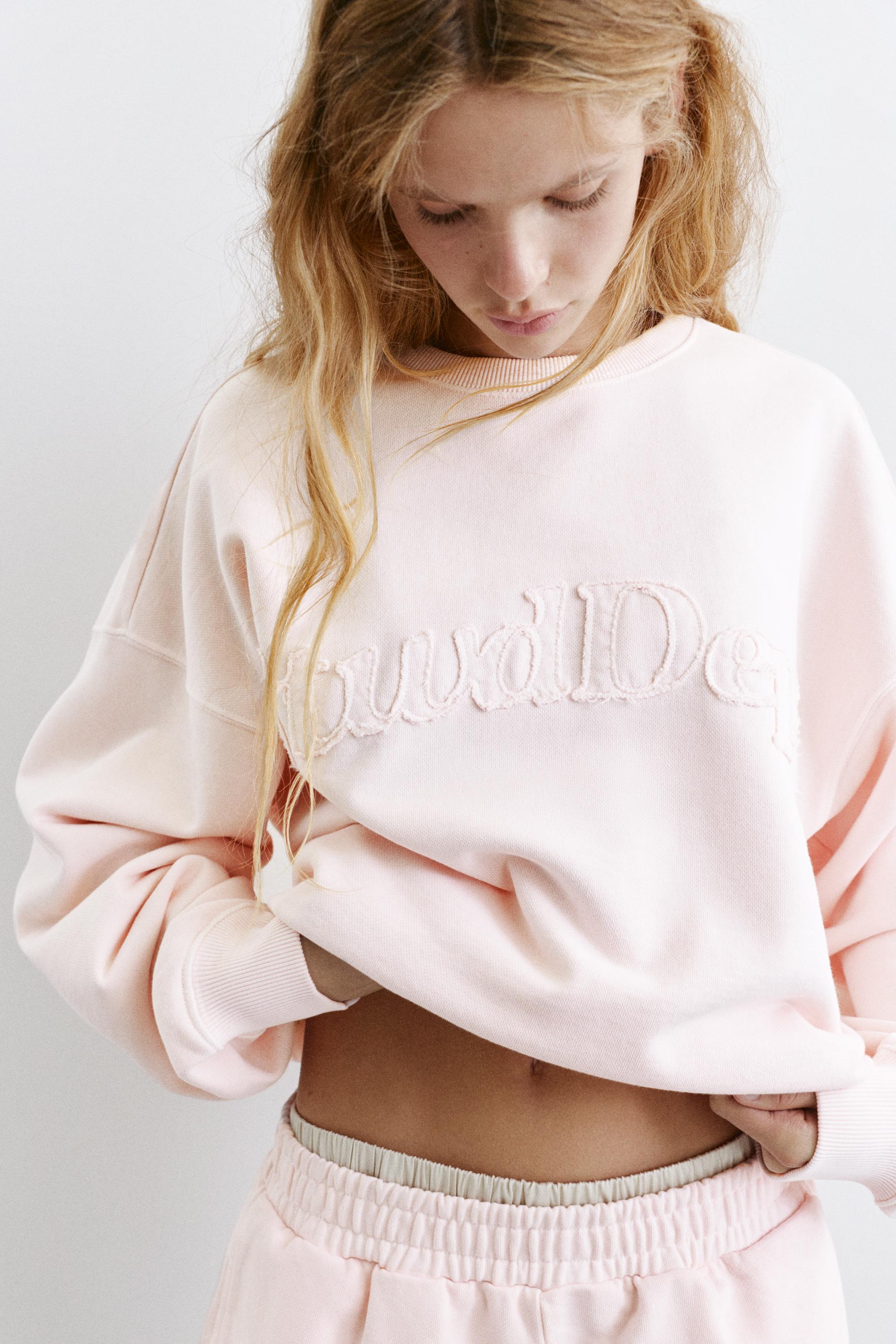 Sweatshirt Decote Redondo Stwd