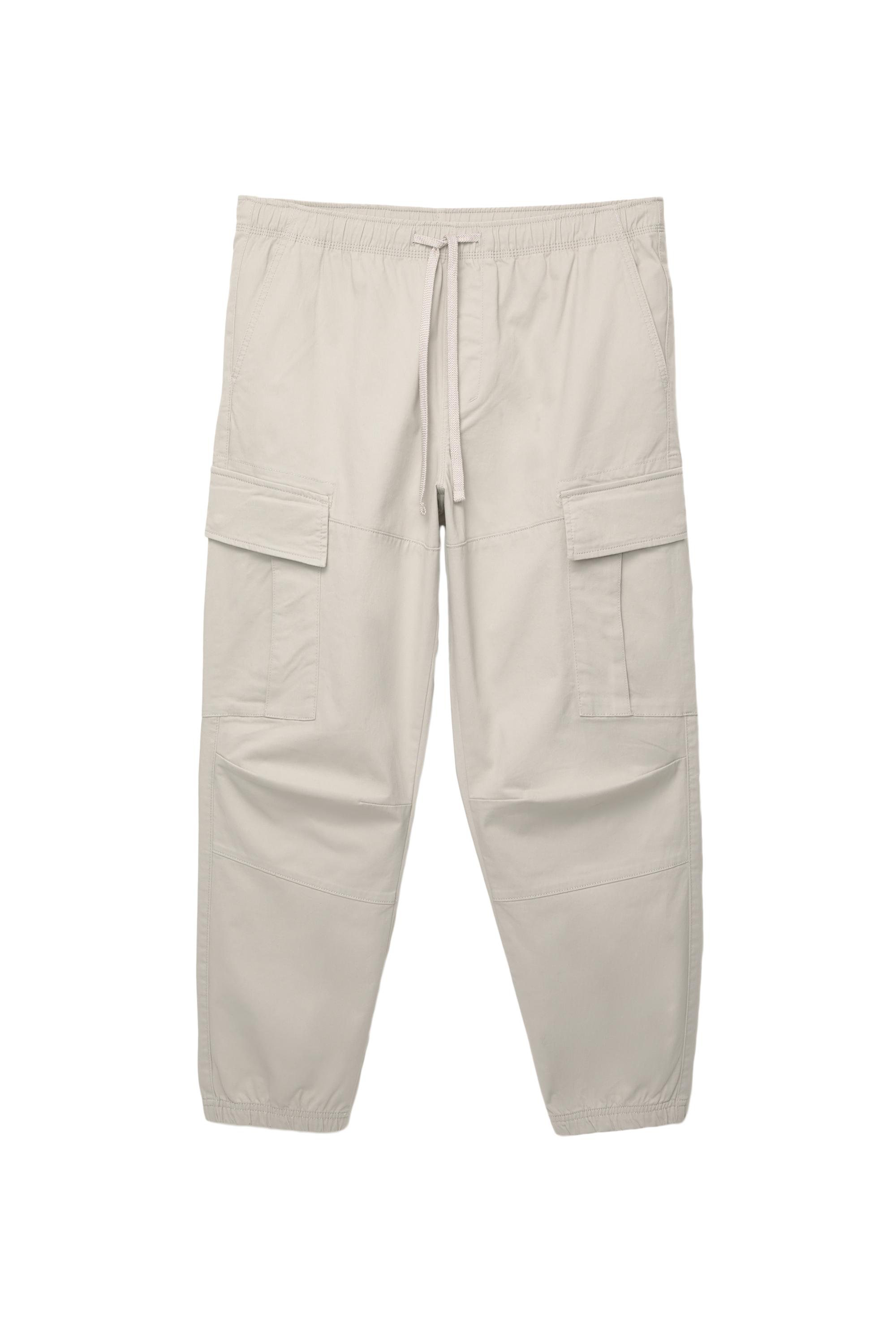 Pull&Bear Kargo jogger pantolon görsel 8