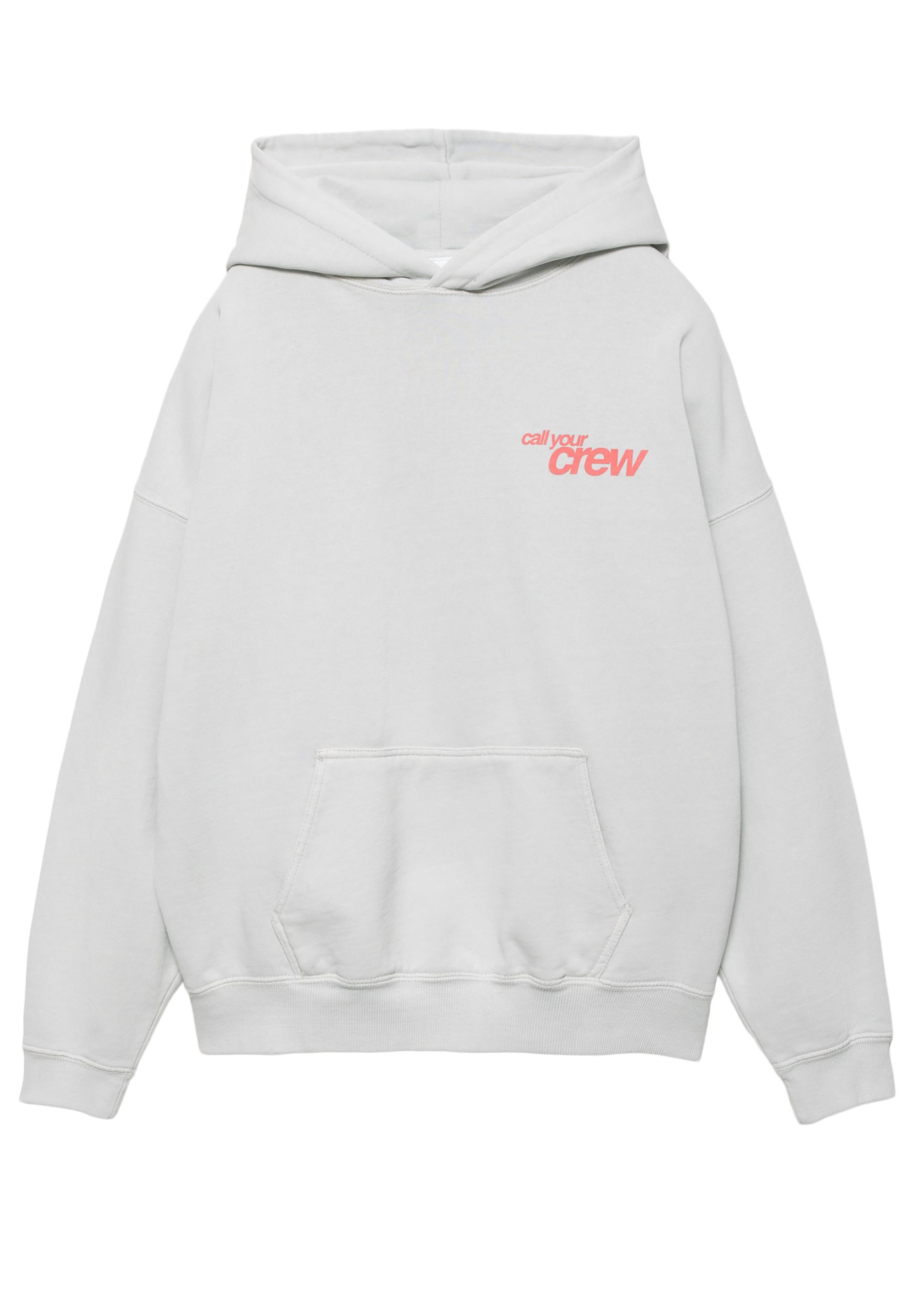 Crew Studios hoodie — Pale grey