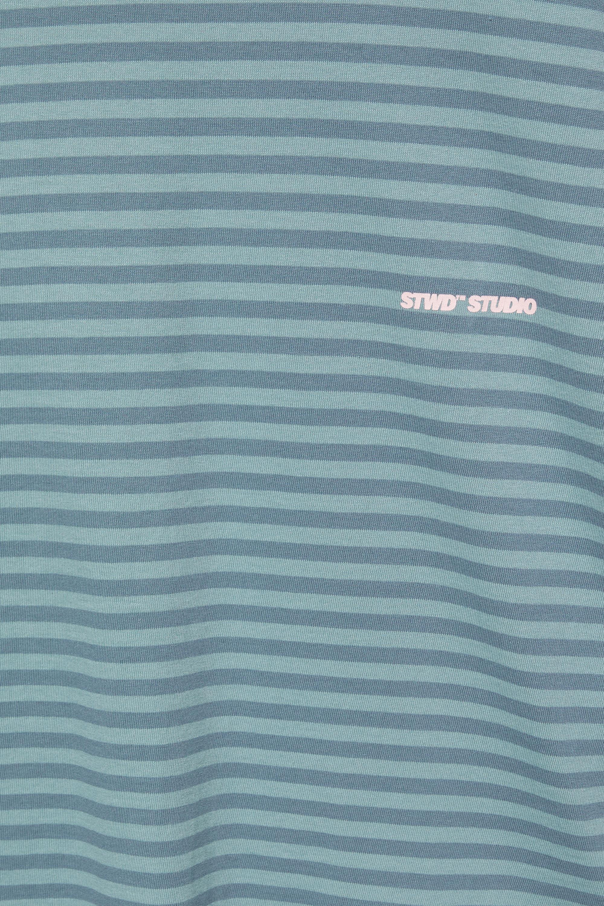 Striped STWD T-shirt — Blue