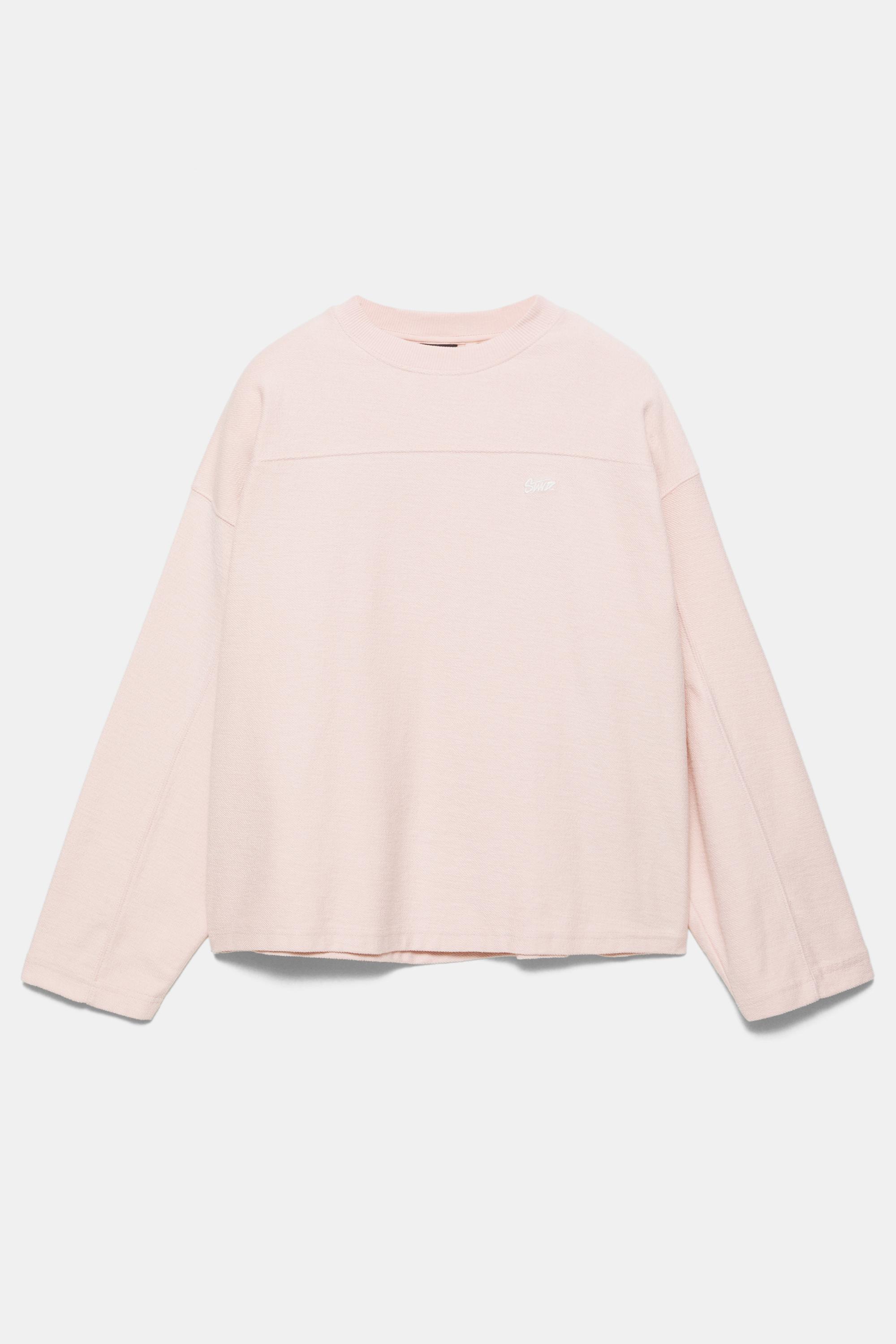 STWD Round Neck Sweatshirt — Pink