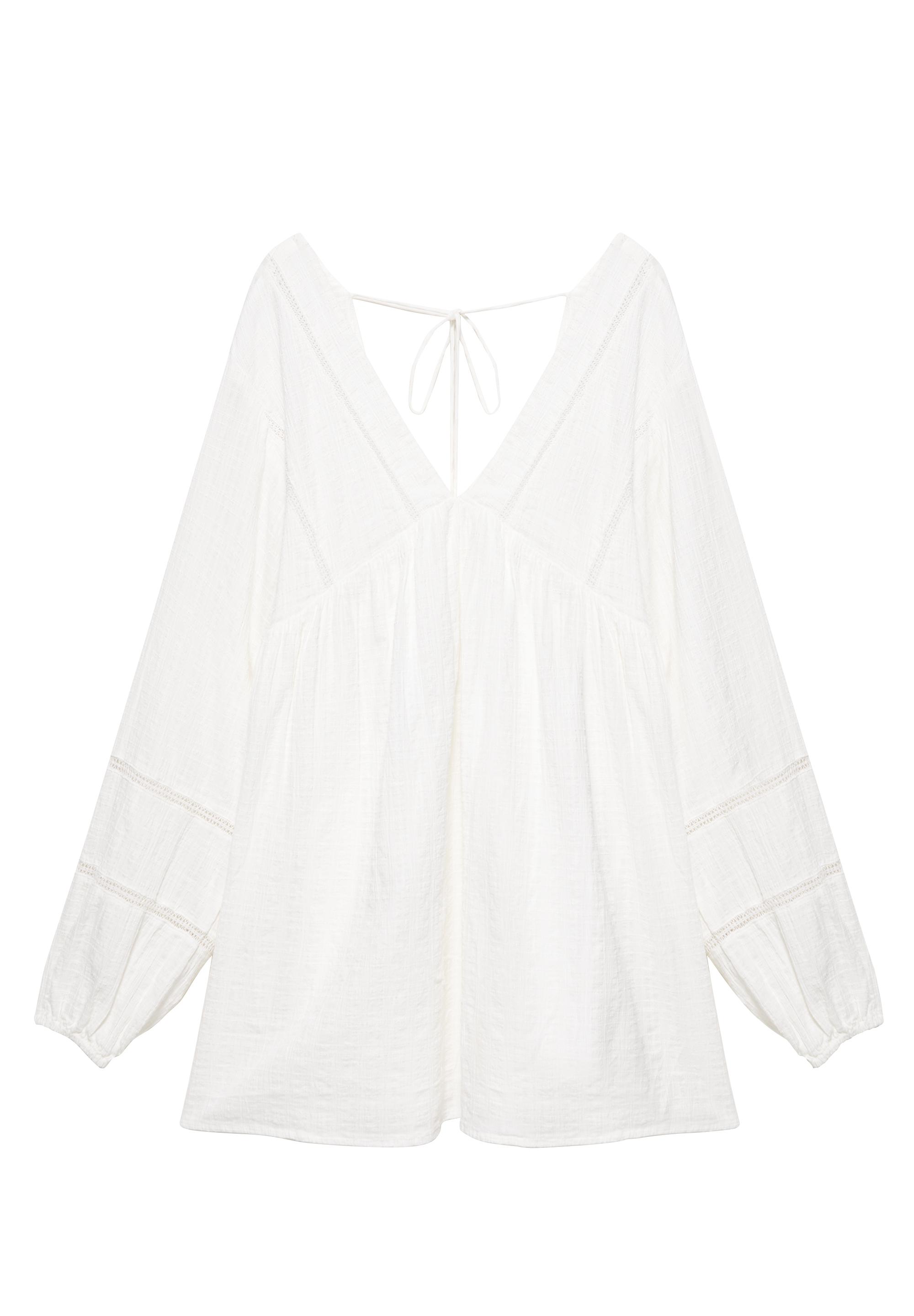 Short white dress — White