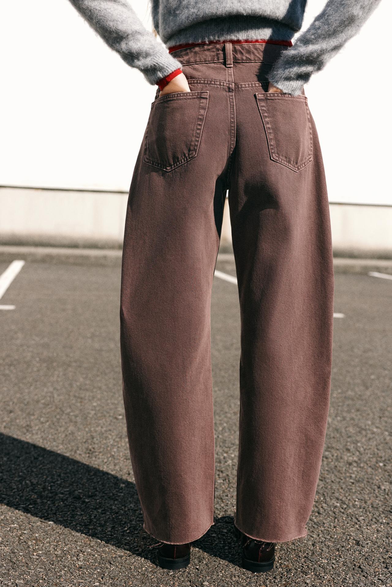 Balloon jeans — Brown