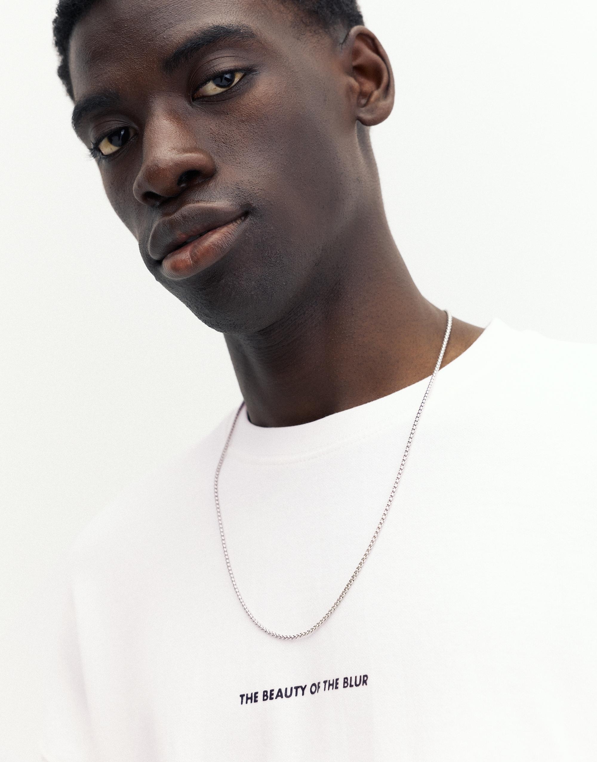 Interlock photographic T-shirt — Off white