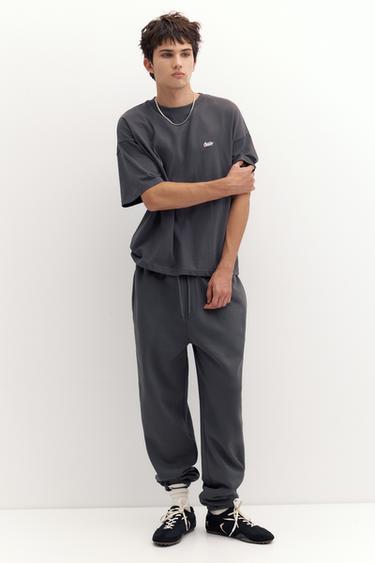 STWD logo boxy T-shirt — Grey 4