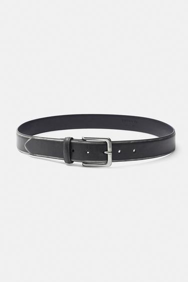 STWD distressed-effect belt — Black 3