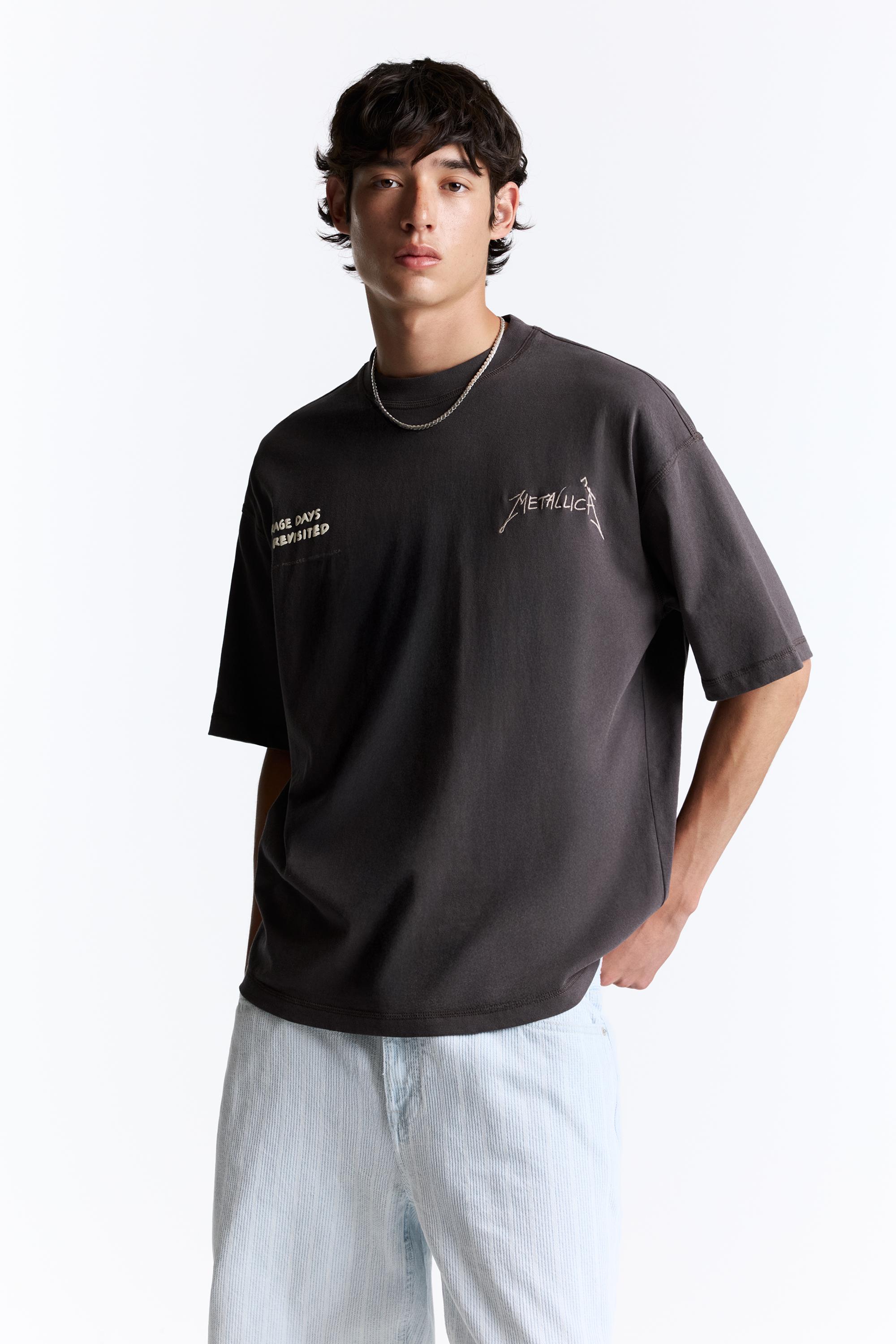 Metallica T-shirt — Anthracite grey