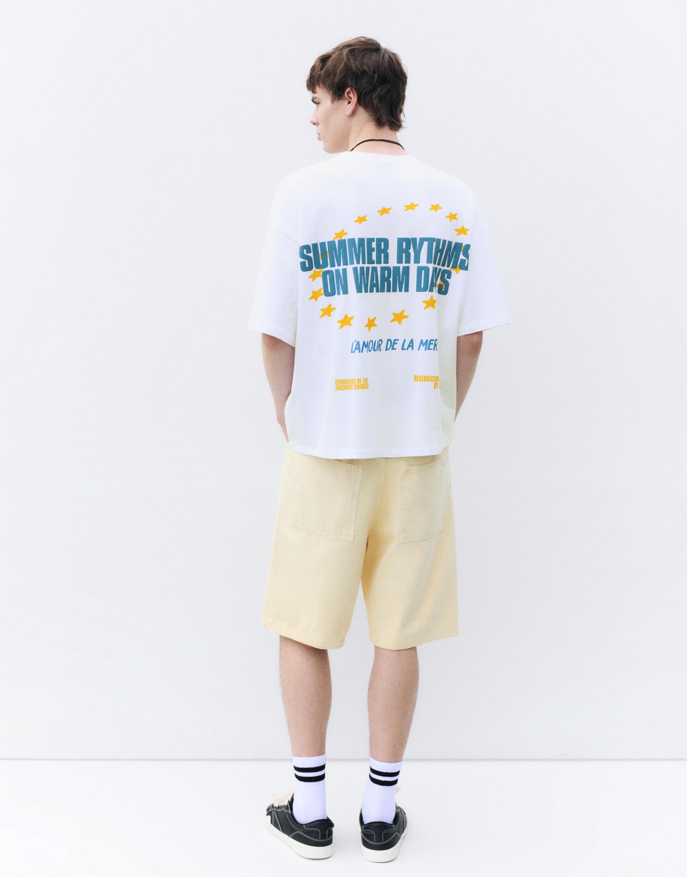 STWD boxy T-shirt — White
