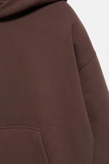 STWD hood sweatshirt — Brown 9