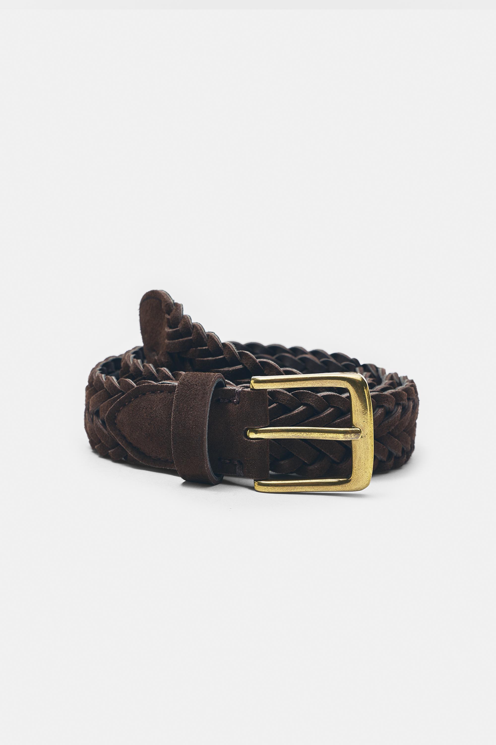 Ceinture Tressée Marron Ceinture Tressée Marron