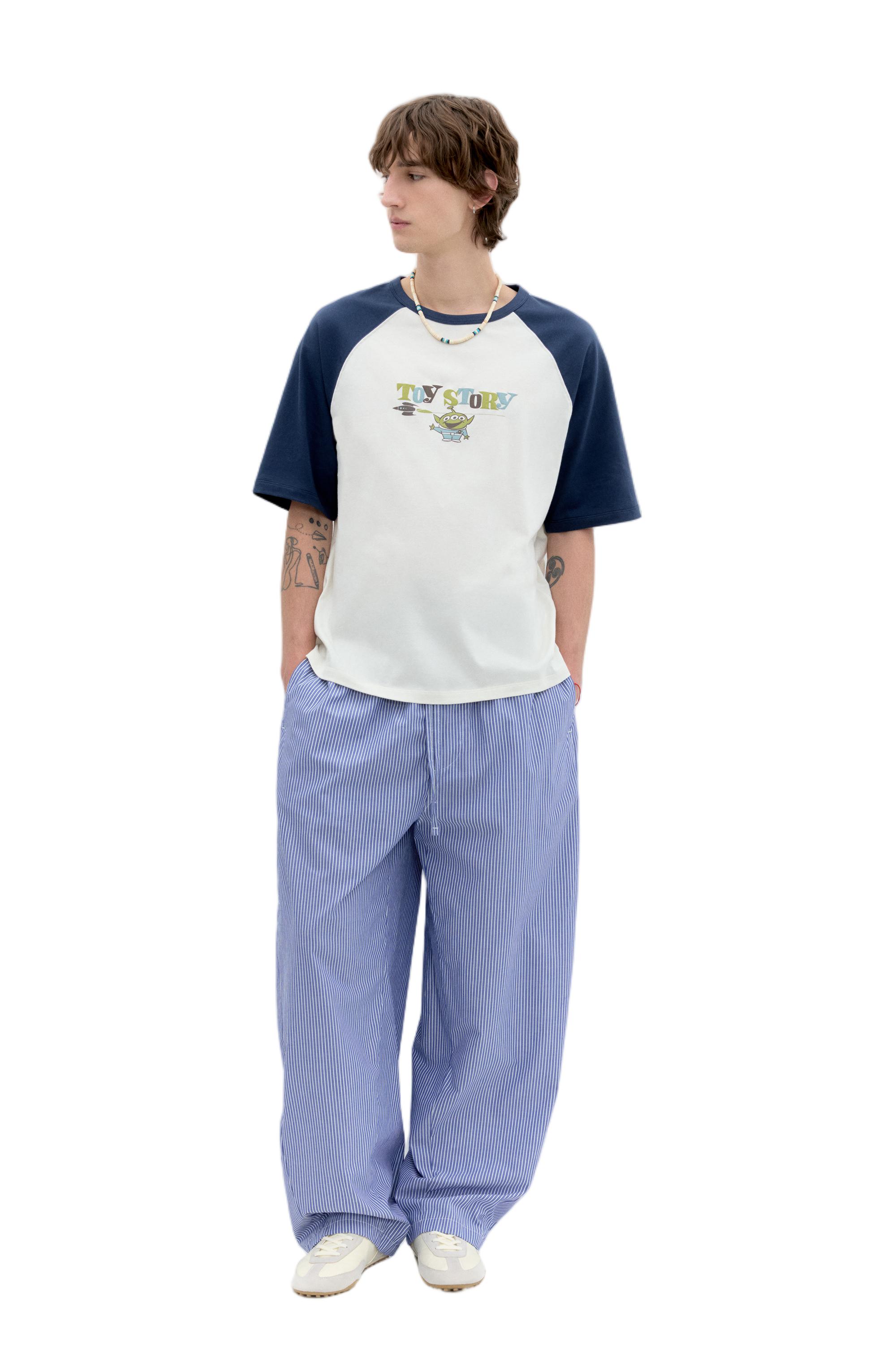 Toy Story raglan-sleeve T-shirt — Off white
