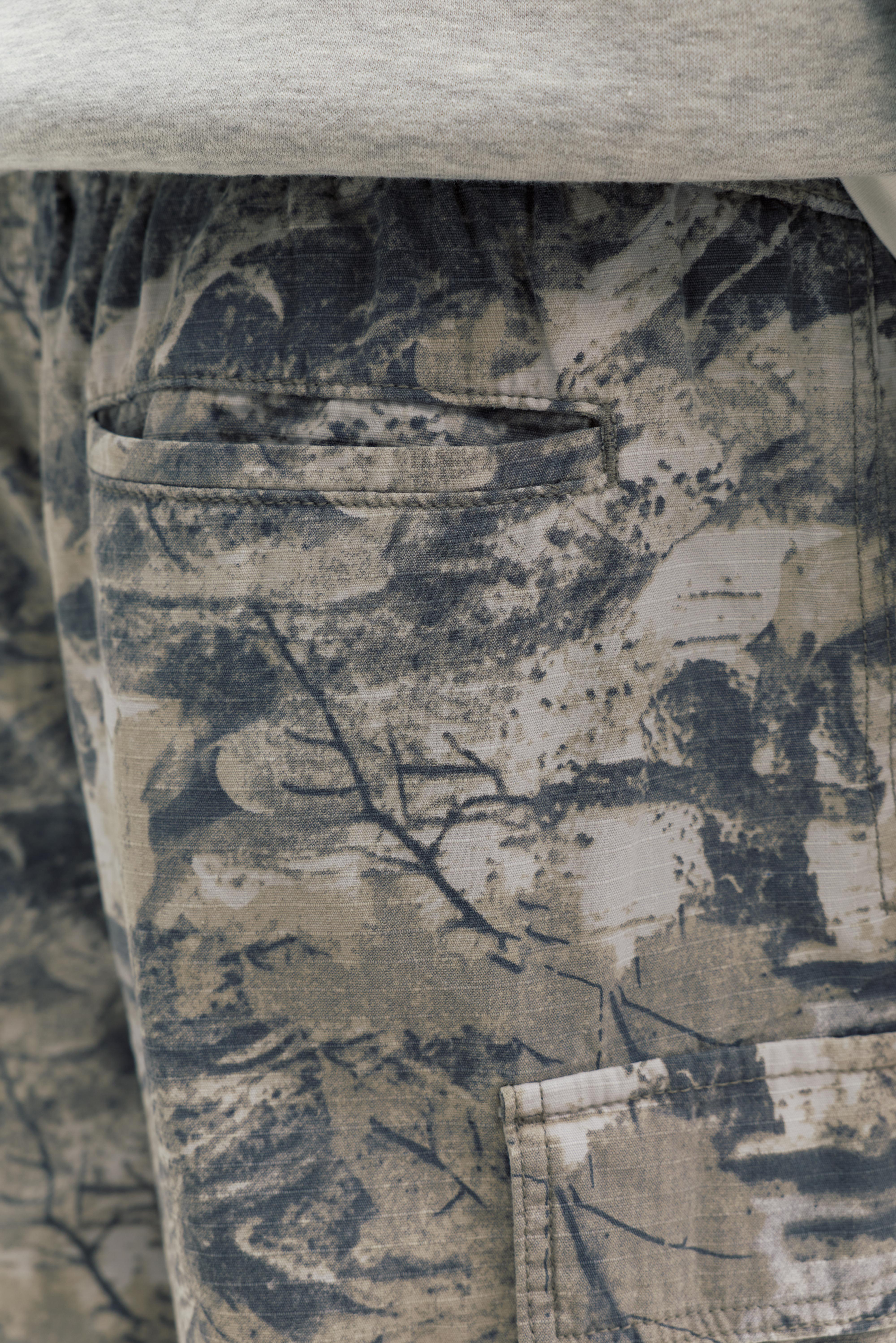 Ripstop cargo Bermuda shorts — Sand/Khaki