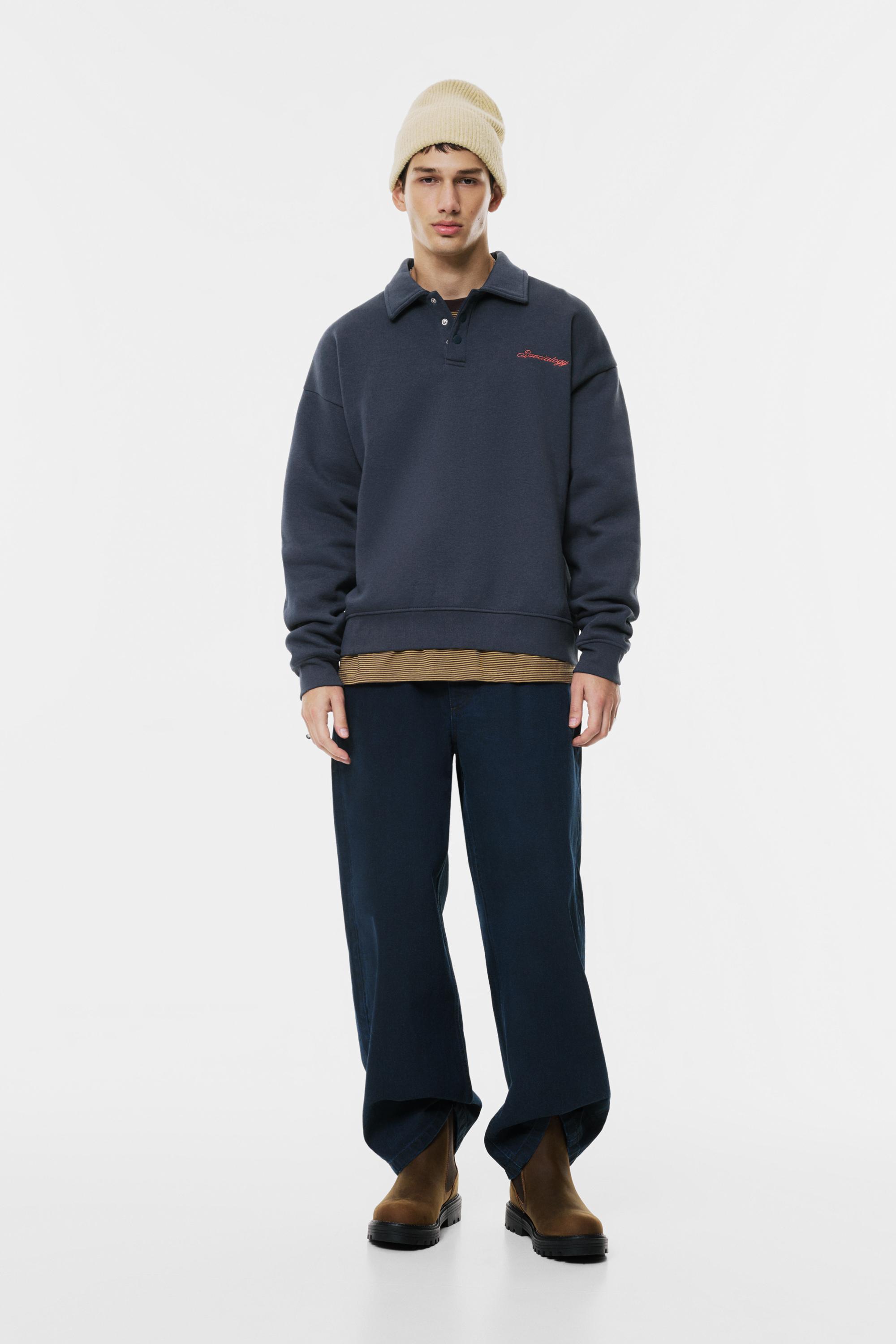トップス Embroidery Polo Sweatshirt Embroidered cotton sweatshirt - Polo Ralph Lauren - Boys