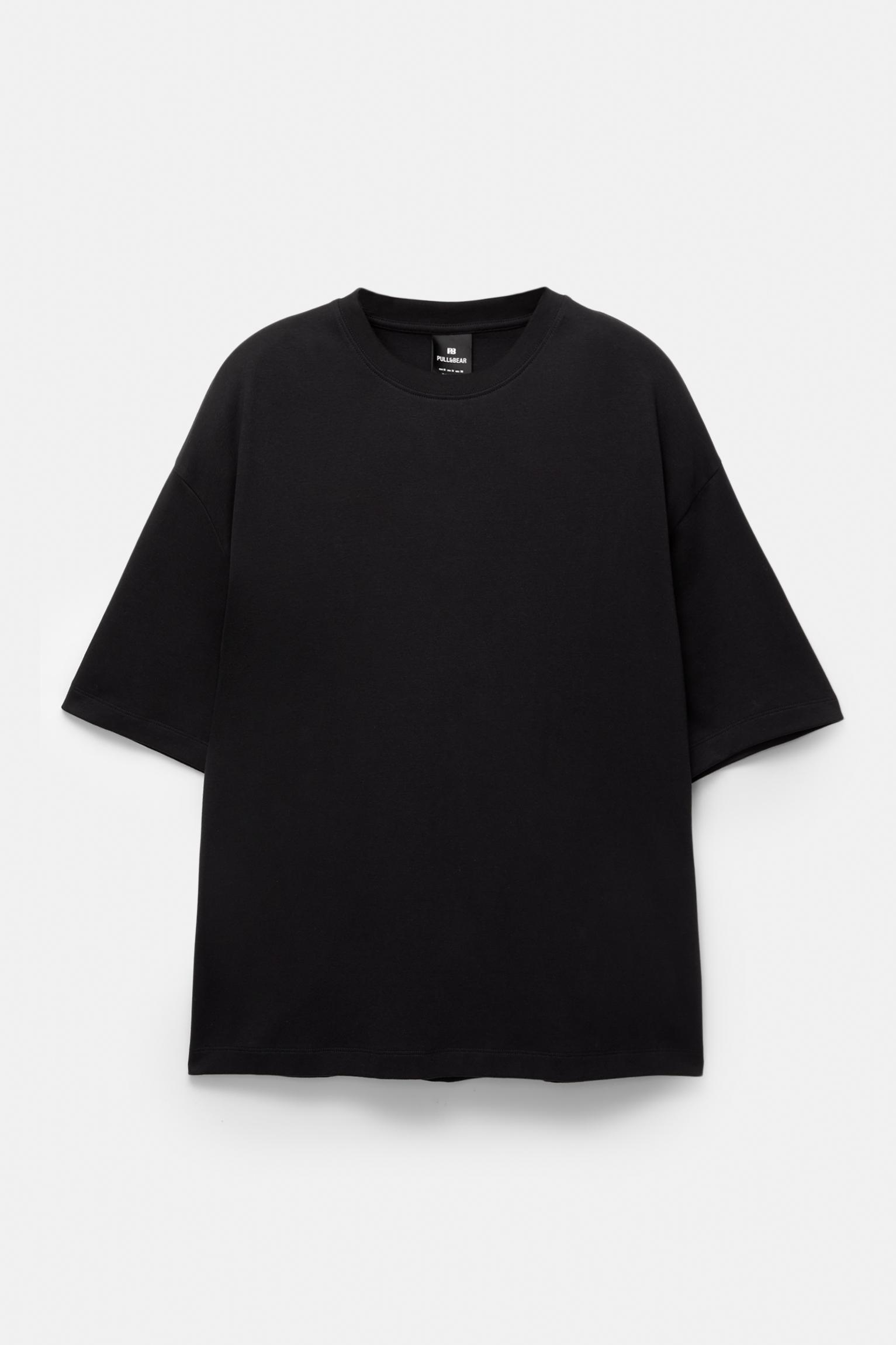 Boxy T-shirt — Black