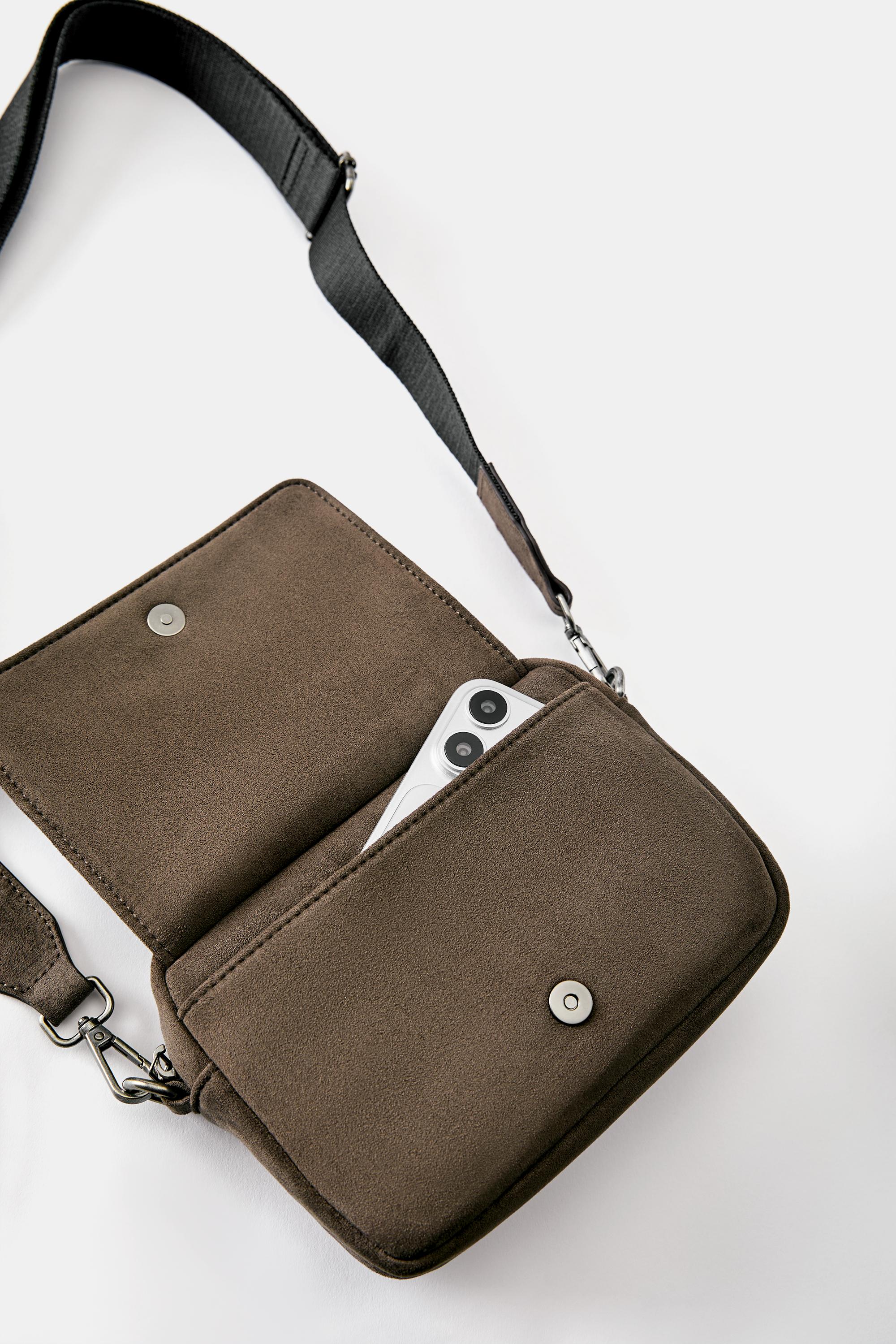Crossbody bag — Taupe