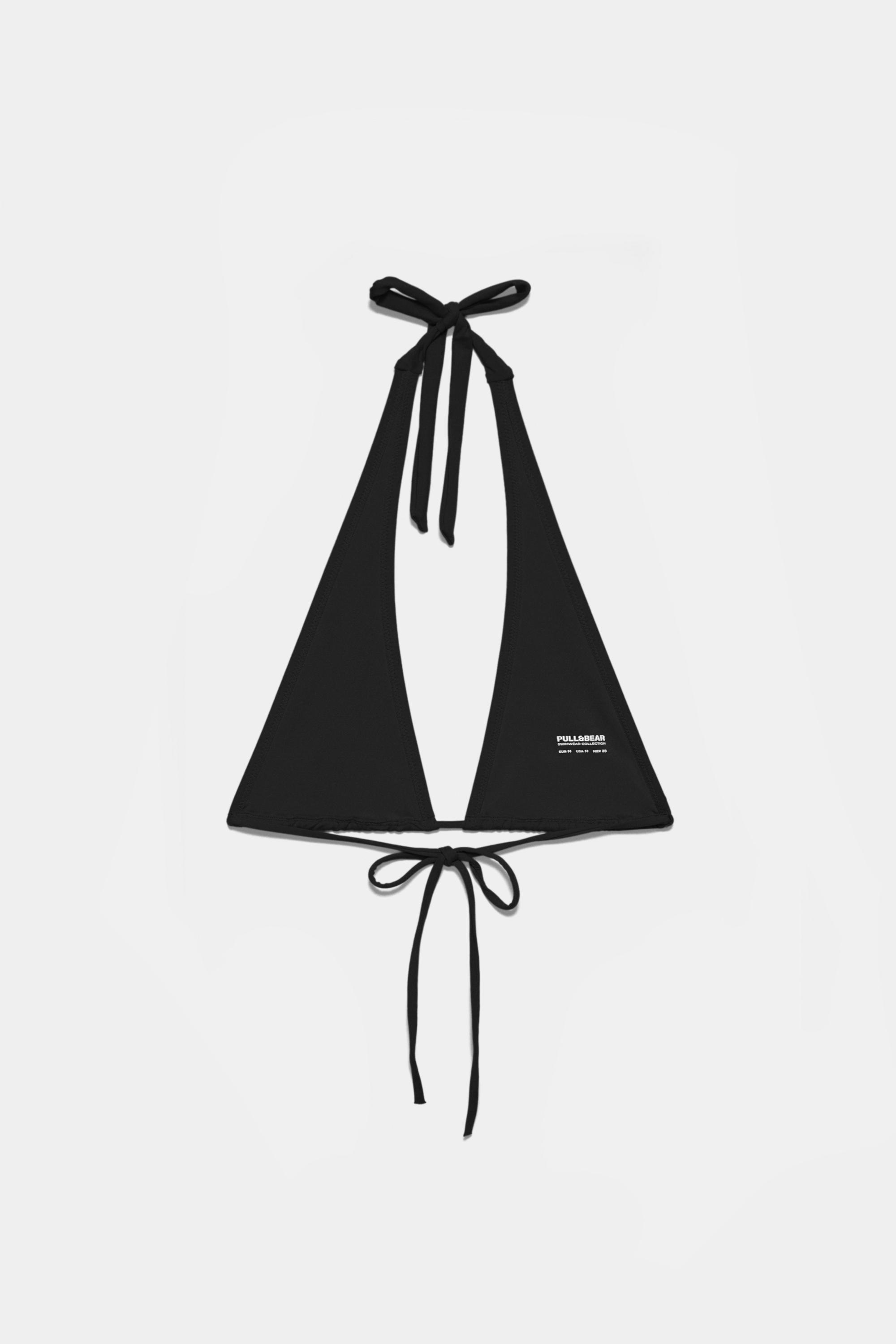 Multi-way bikini top — Black