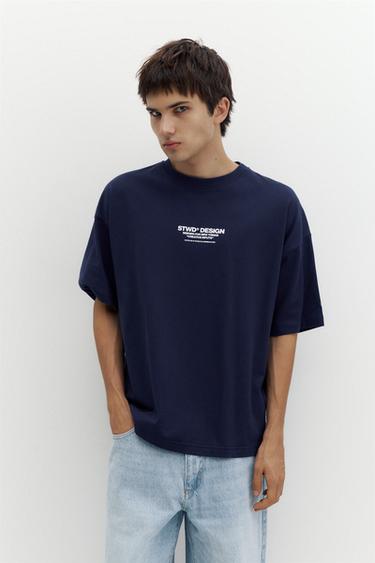 STWD graphic T-shirt — Dark blue 1