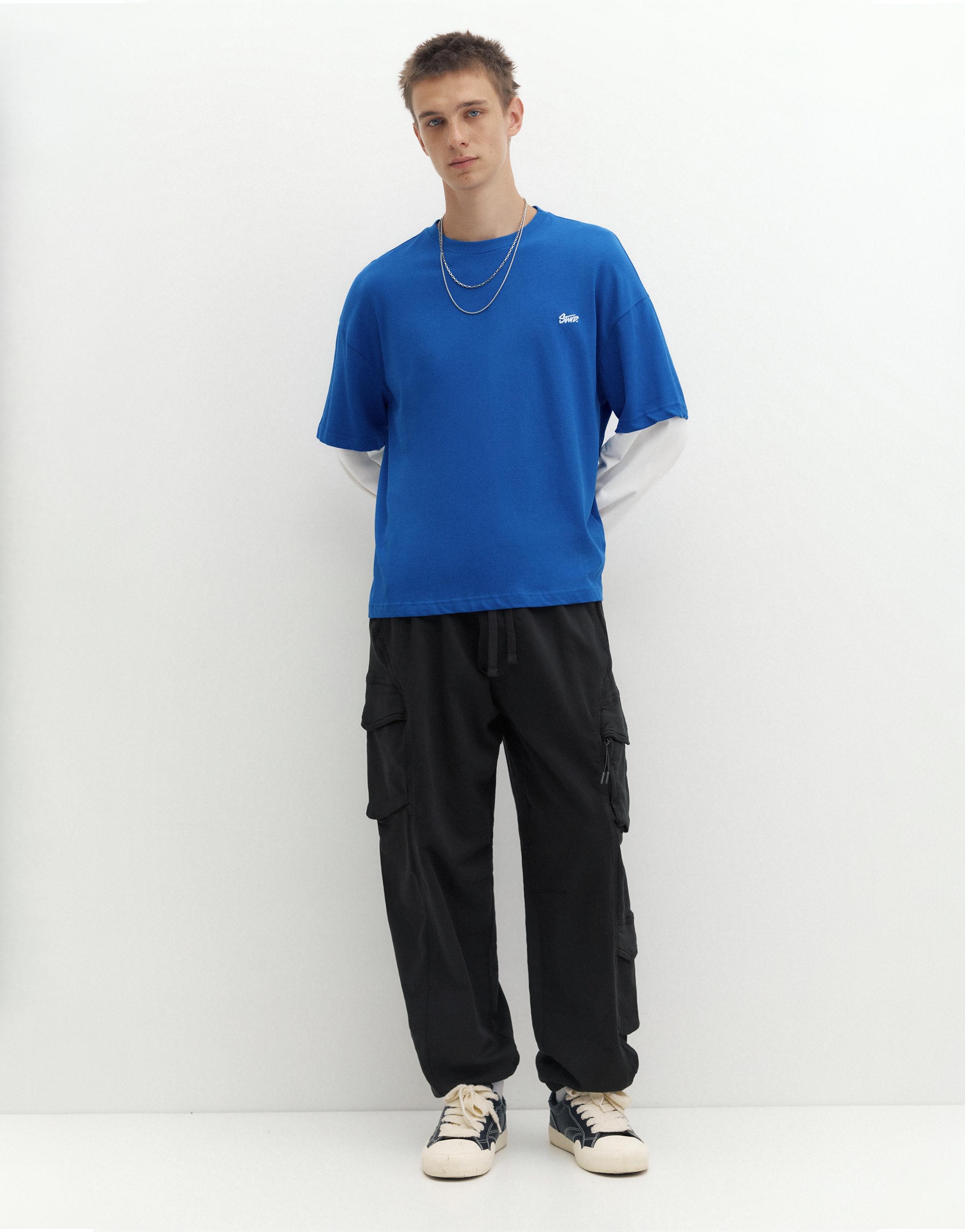 Multi-pocket joggers — Black