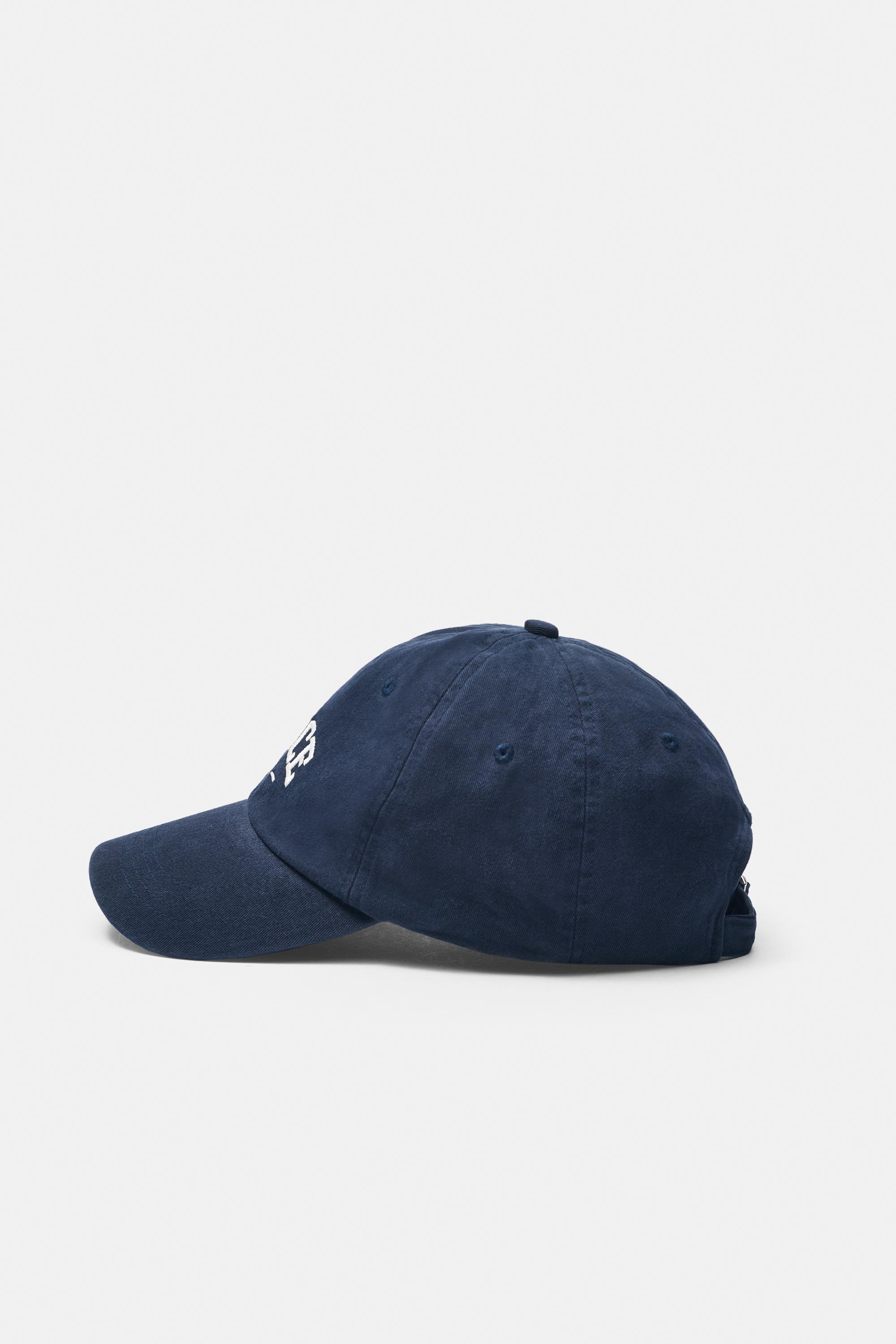 Venice graphic cap — Ink blue