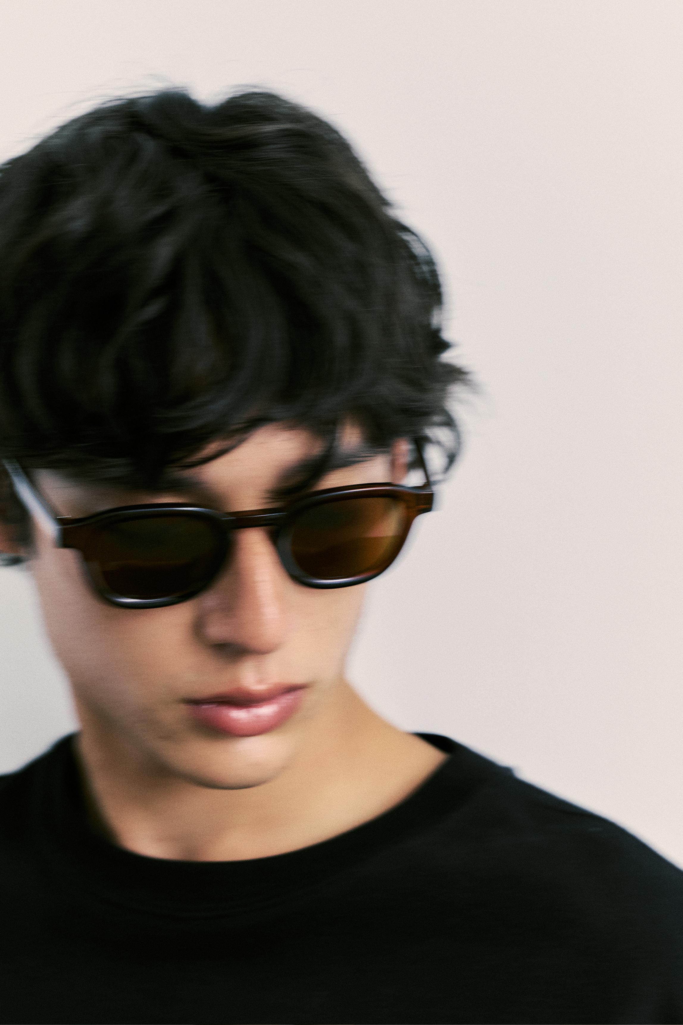 Resin sunglasses — Caramel