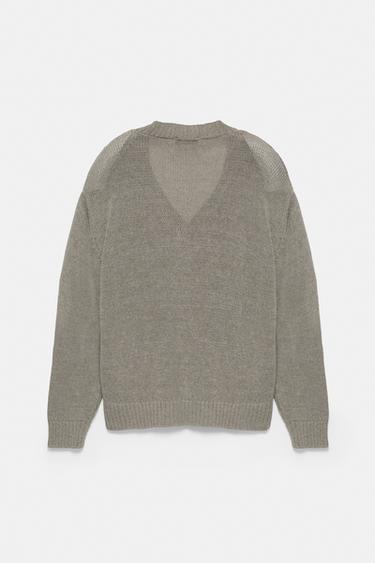 Rustic cardigan — Taupe 7