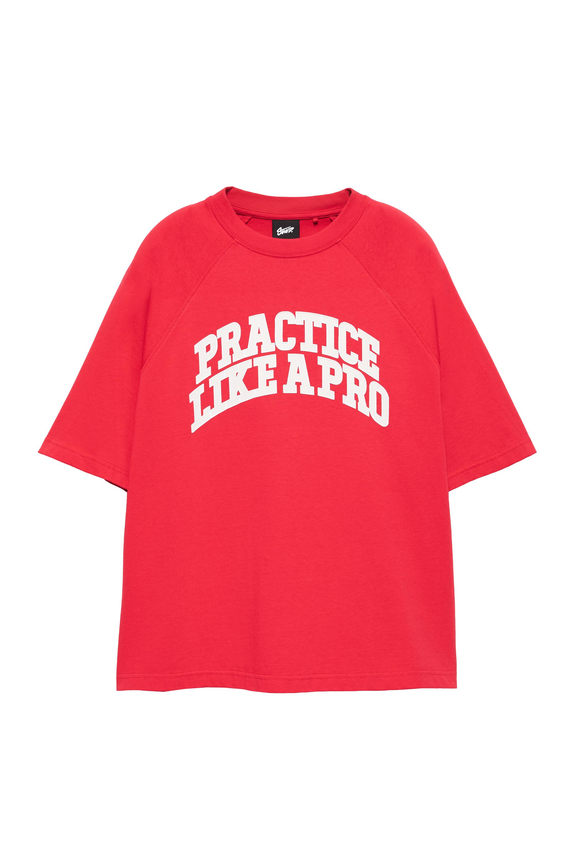 Pull&Bear STWD grafikli reglan tişört görsel 4