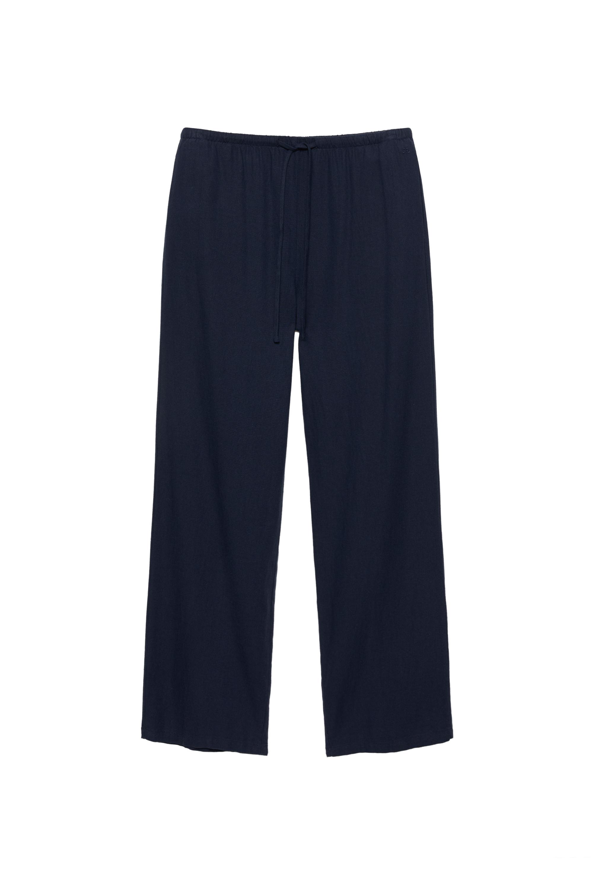 Keten jogger pantolon - Görsel 18