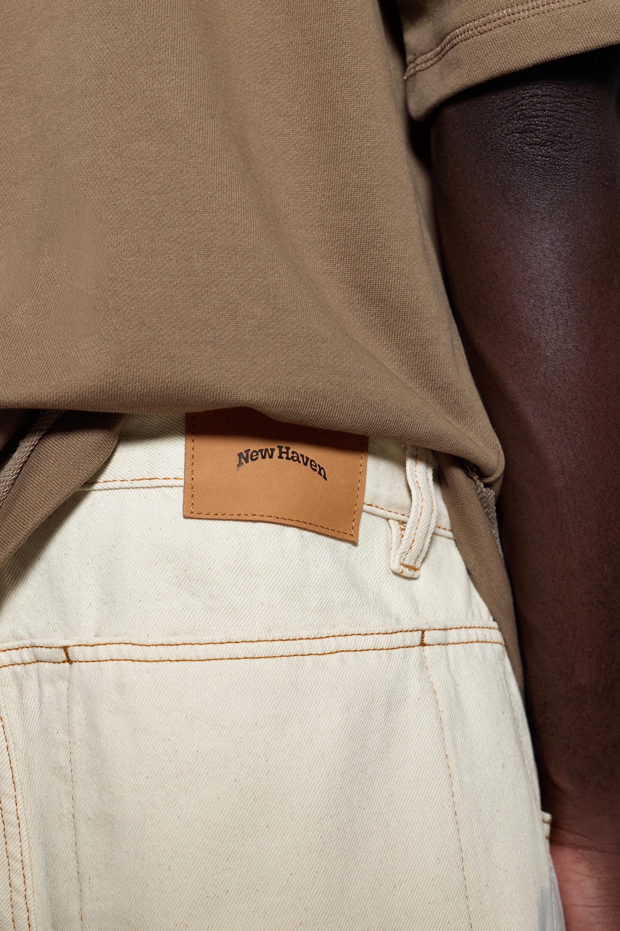 Worker trousers — Ecru