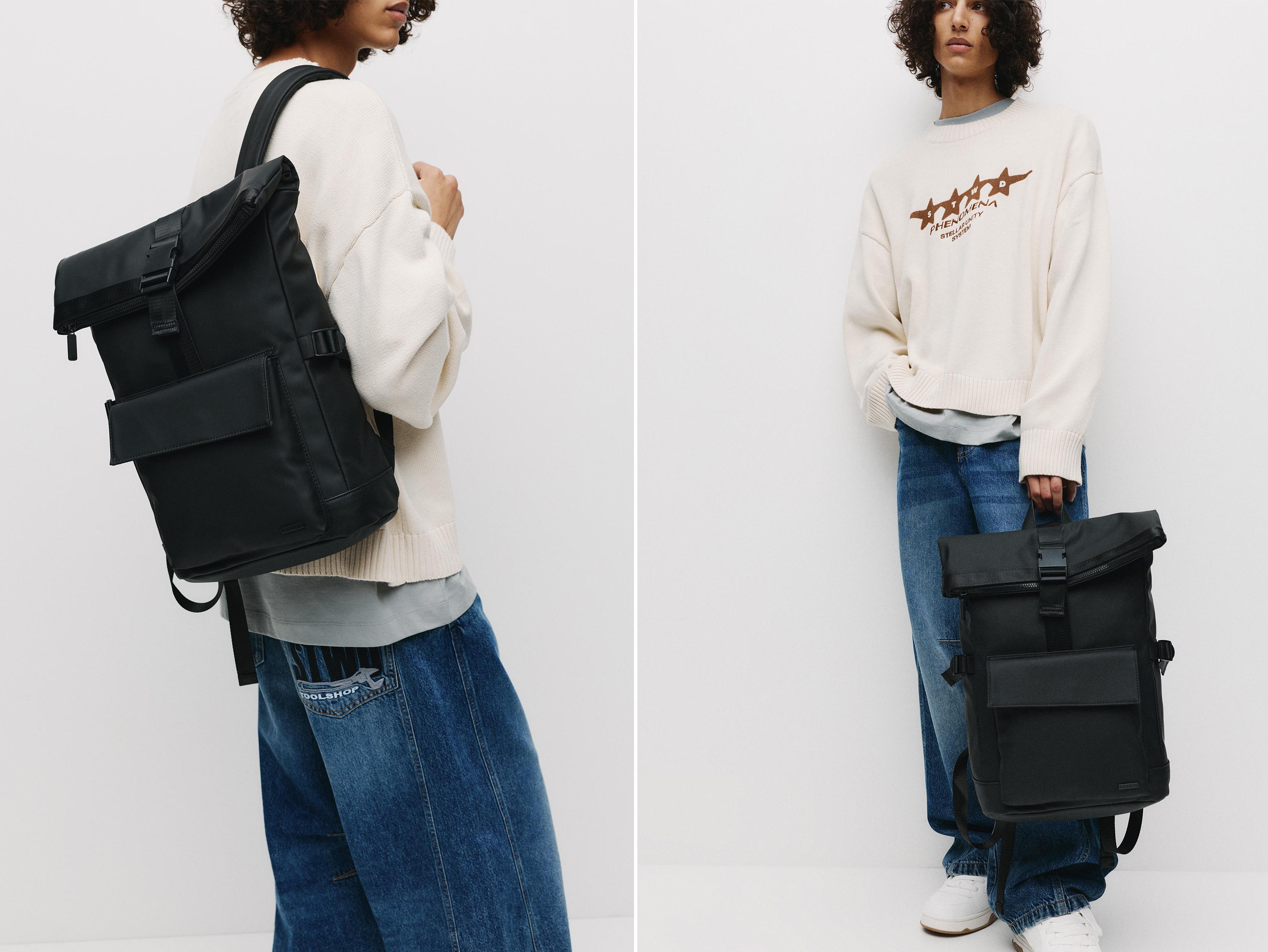 Kaplamalı sırt çantası - Görsel 24