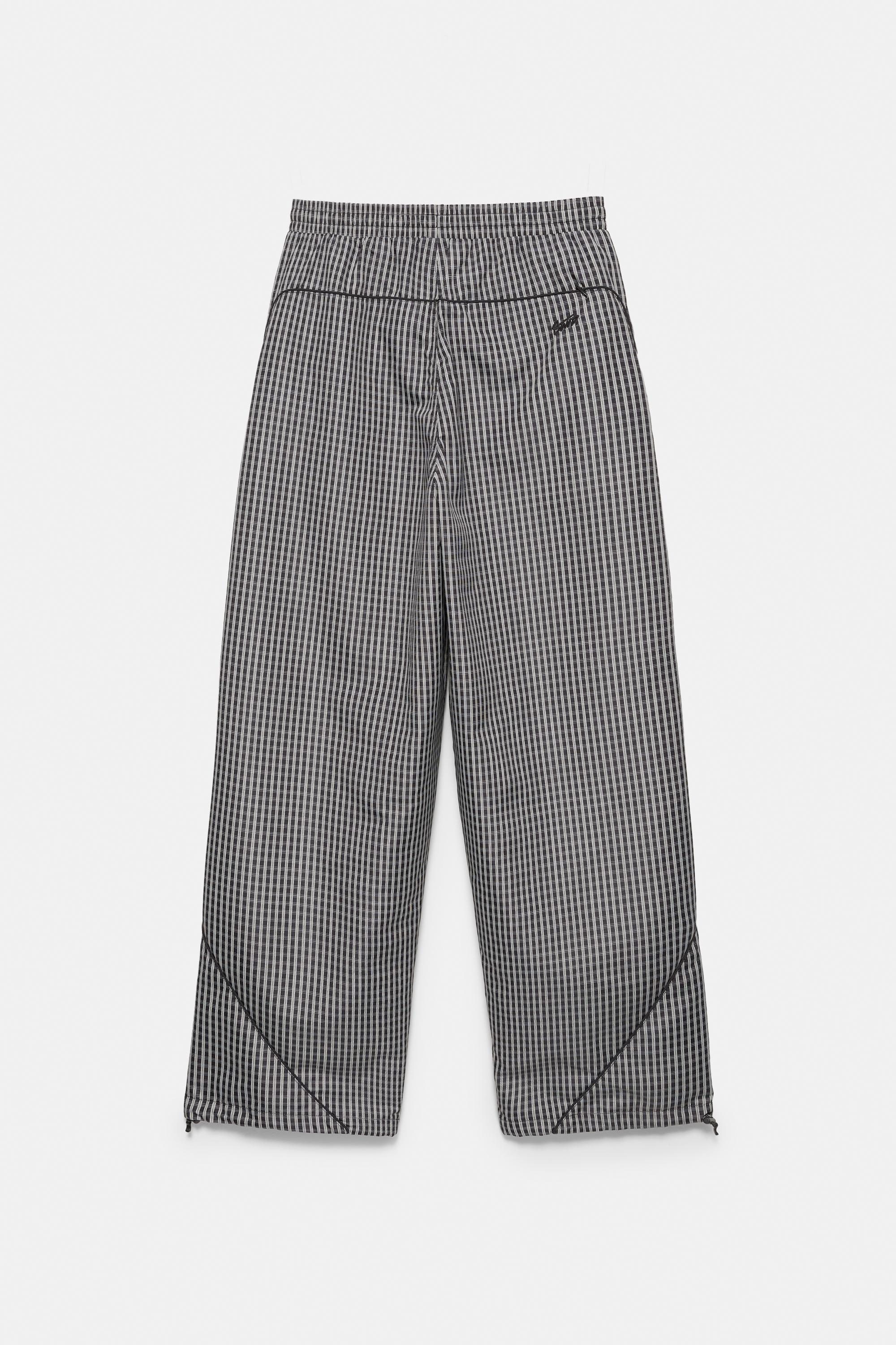 STWD sports joggers — Black/White