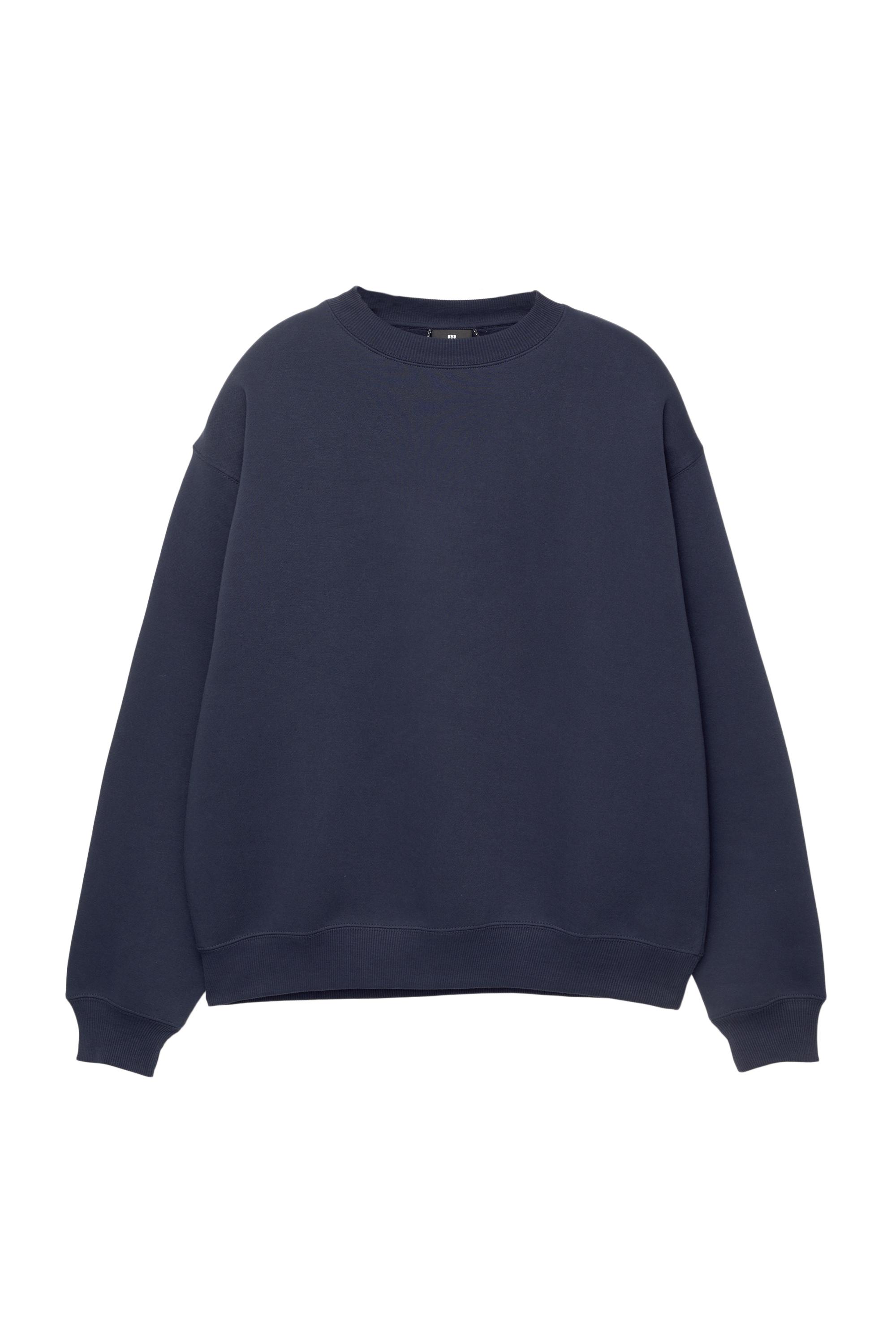 Basic bisiklet yaka sweatshirt - Görsel 66