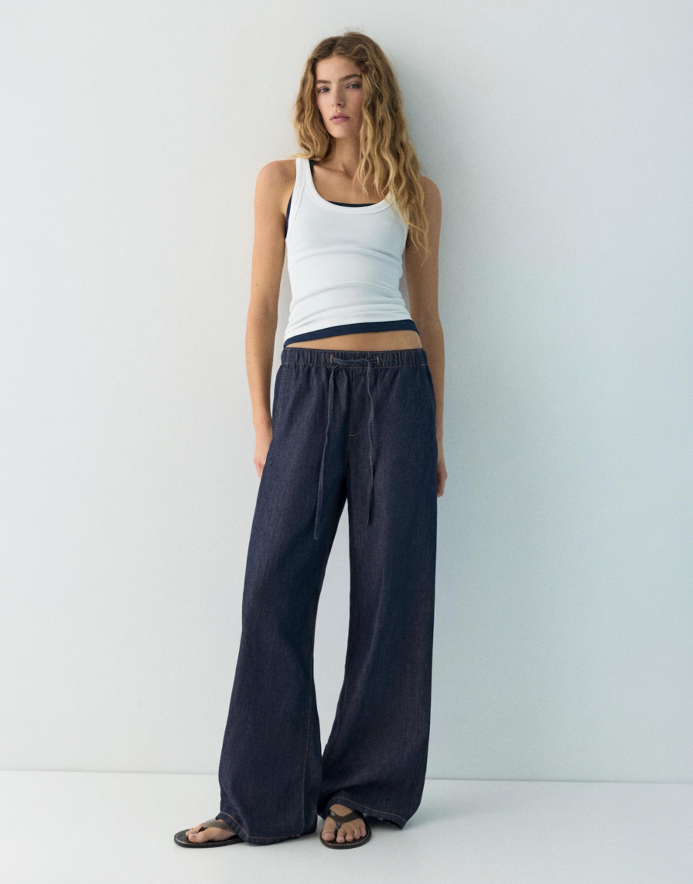 Düşük bel jogger jean - Görsel 60