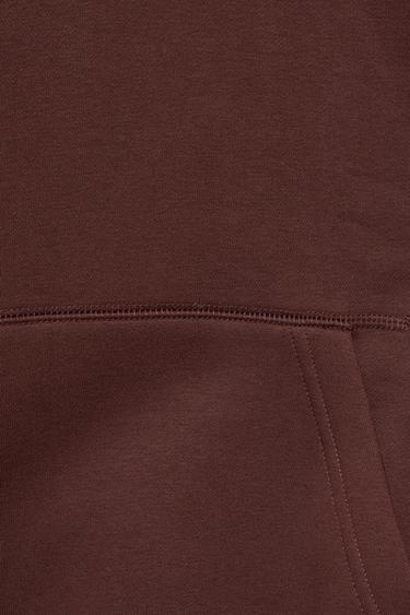 Boxy fit hoodie — Chocolate 8