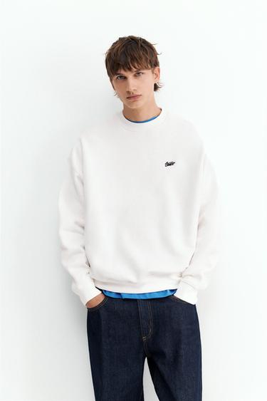 STWD boxy sweatshirt — Off white 1
