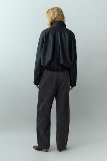 Grey barrel trousers — Anthracite grey 5