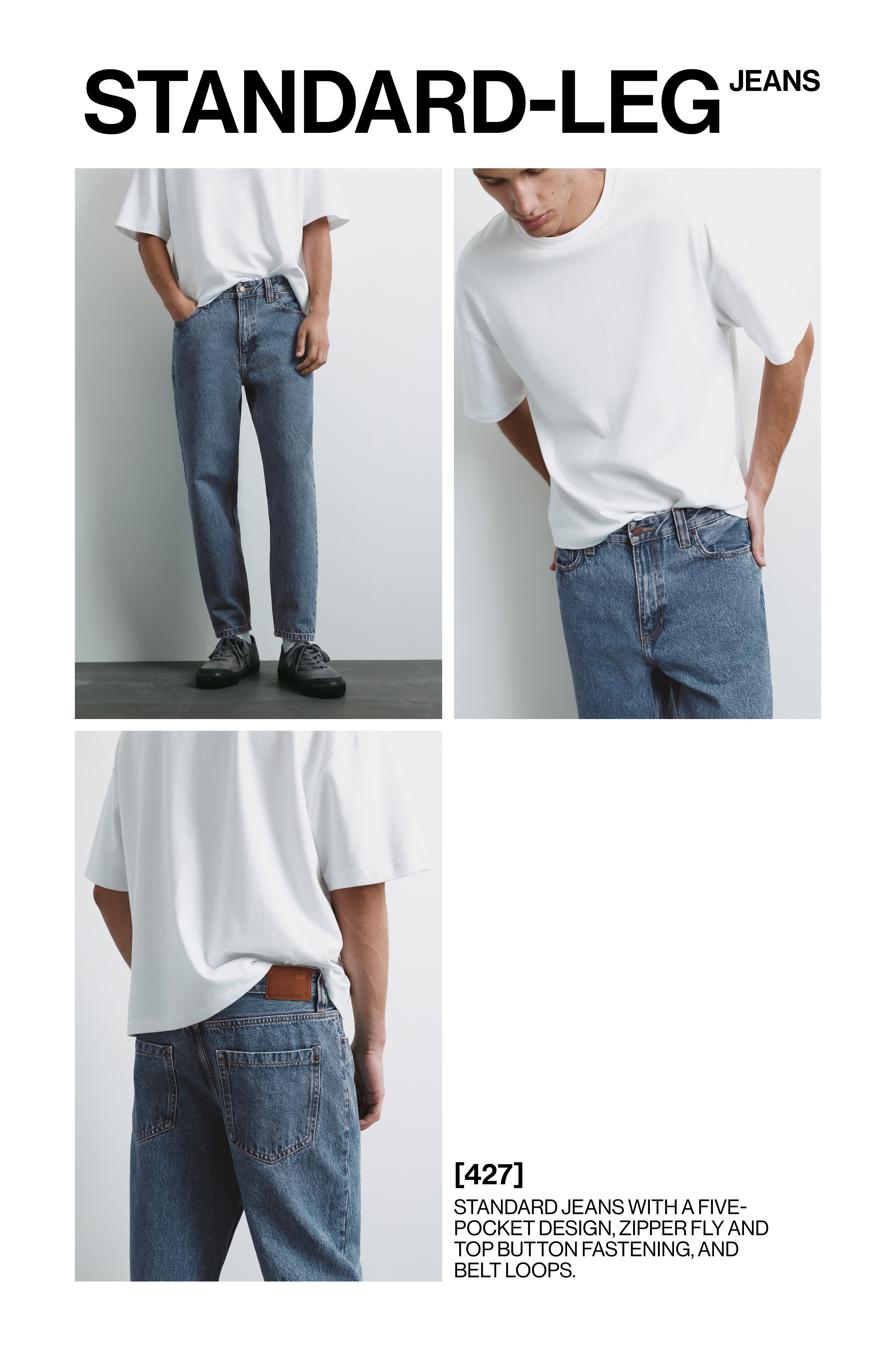 Standard jeans — Medium blue