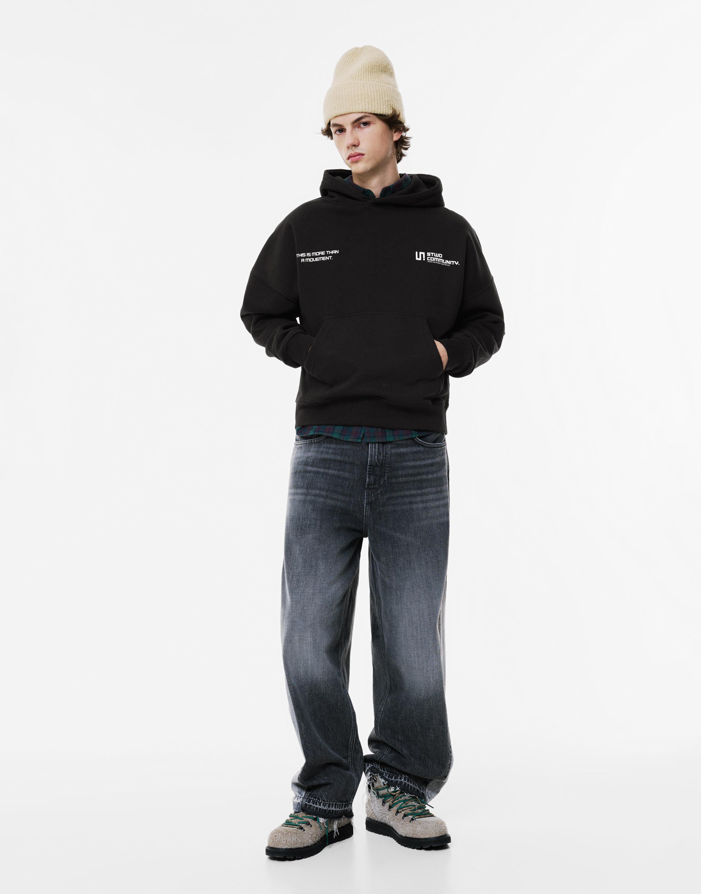 STWD kapüşonlu sweatshirt - Görsel 23