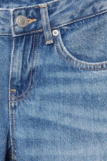 Low-rise star straight-leg jeans — Dark blue 8