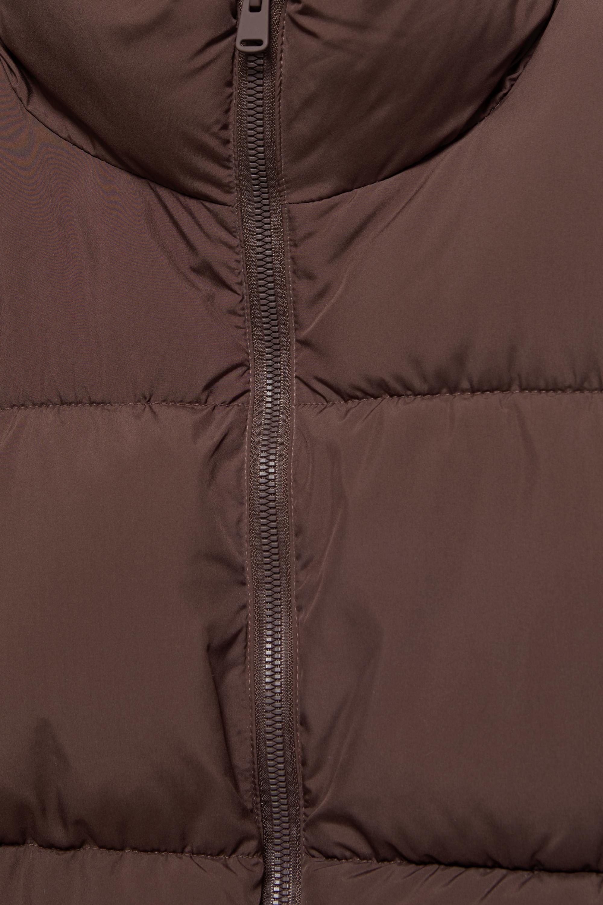 Padded gilet — Brown