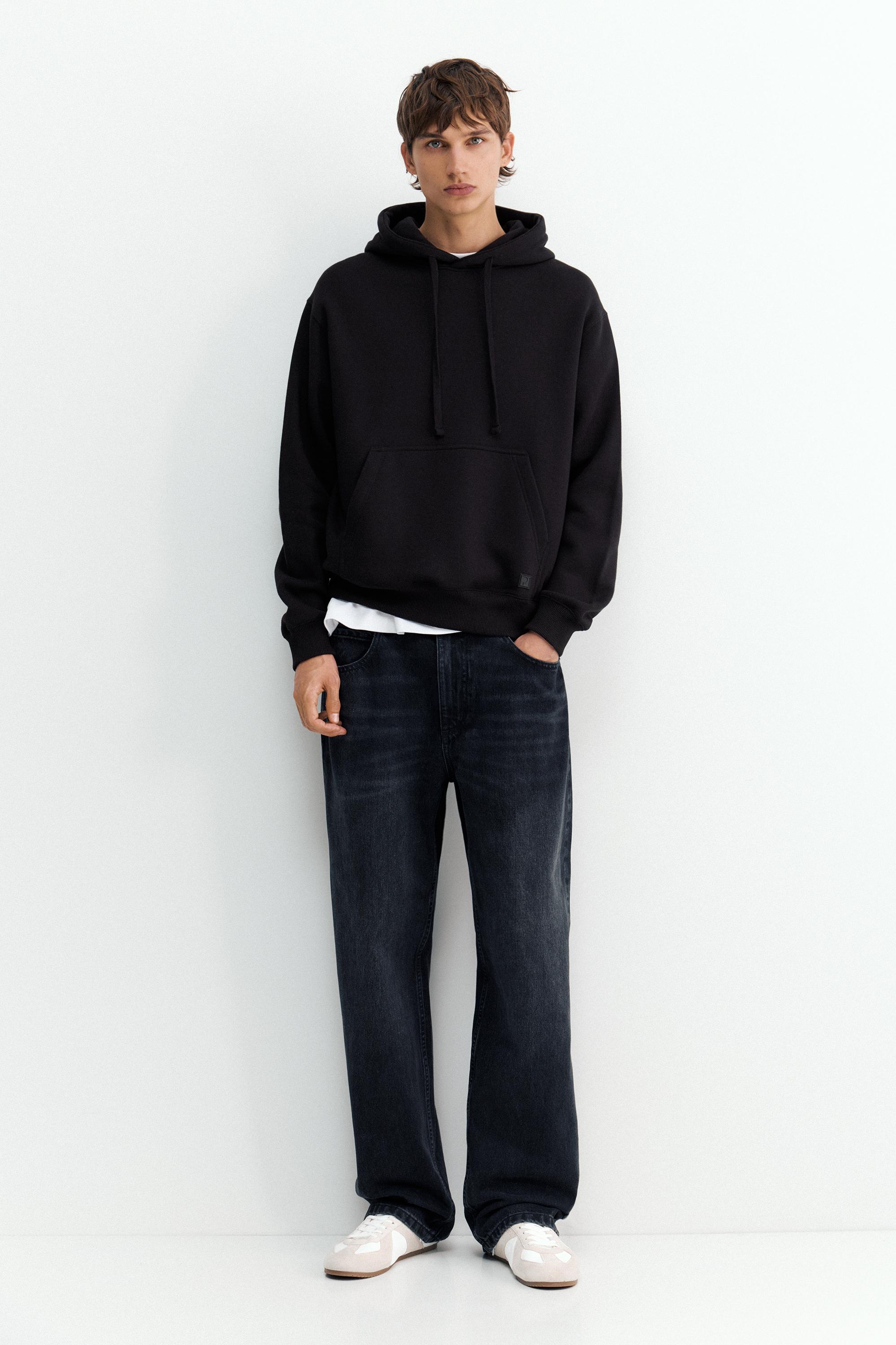 Basic hoodie — Black