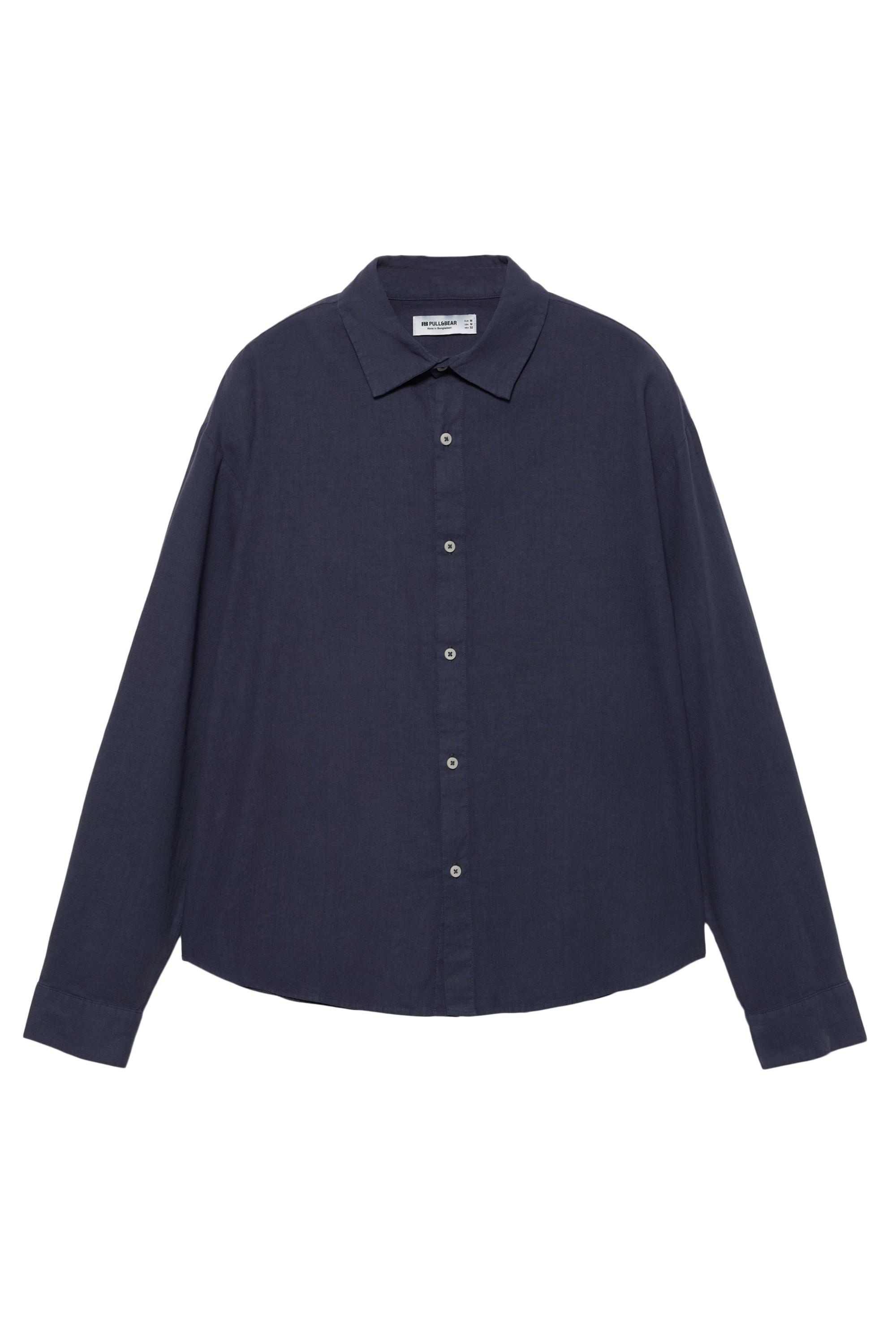 Ketenli gömlek - Görsel 3