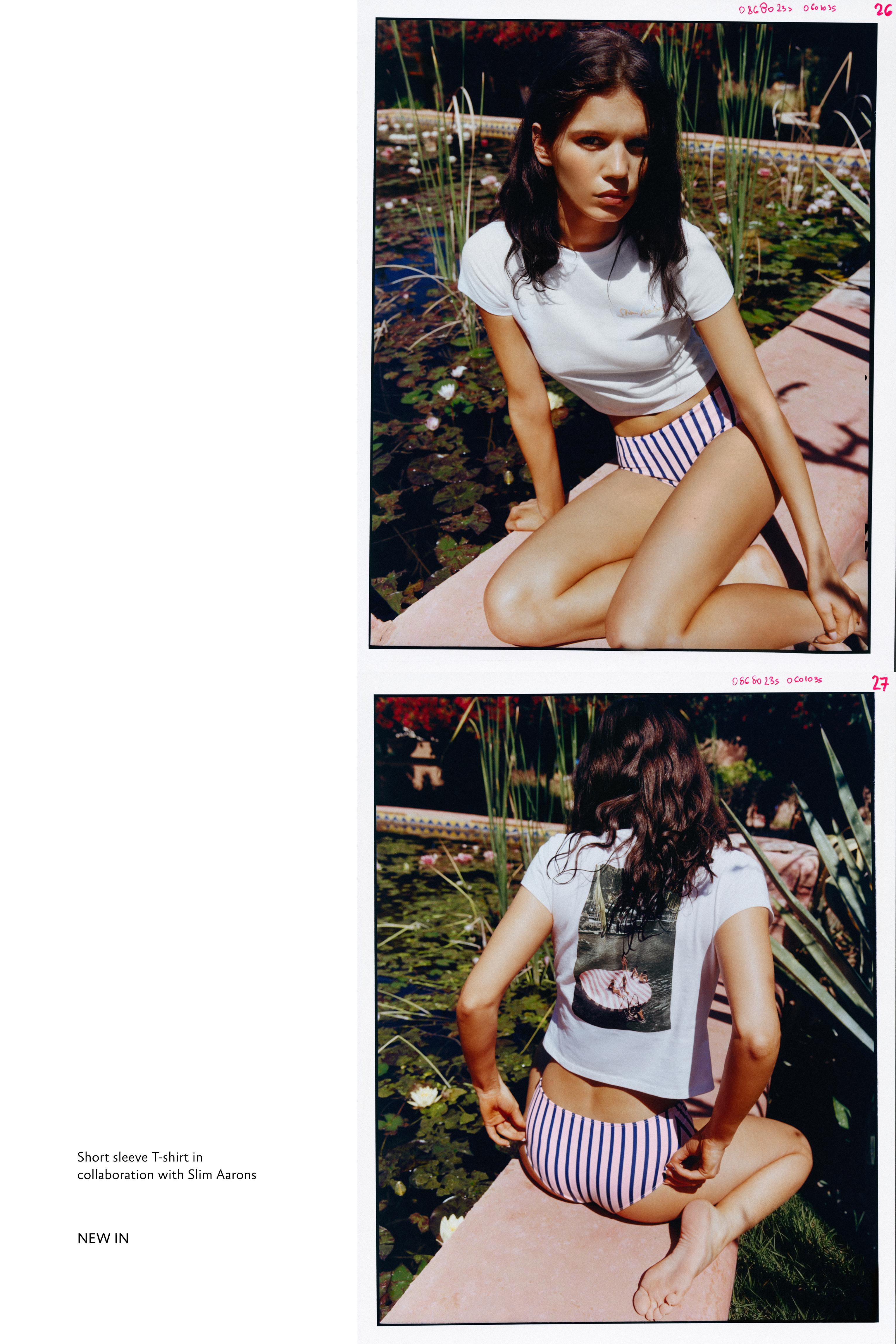 Slim Aarons T-shirt — White