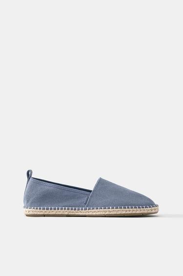 Jute espadrilles — Blue 2