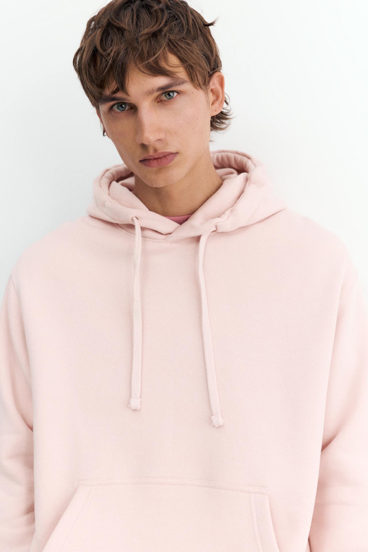 Basic hoodie — Pink