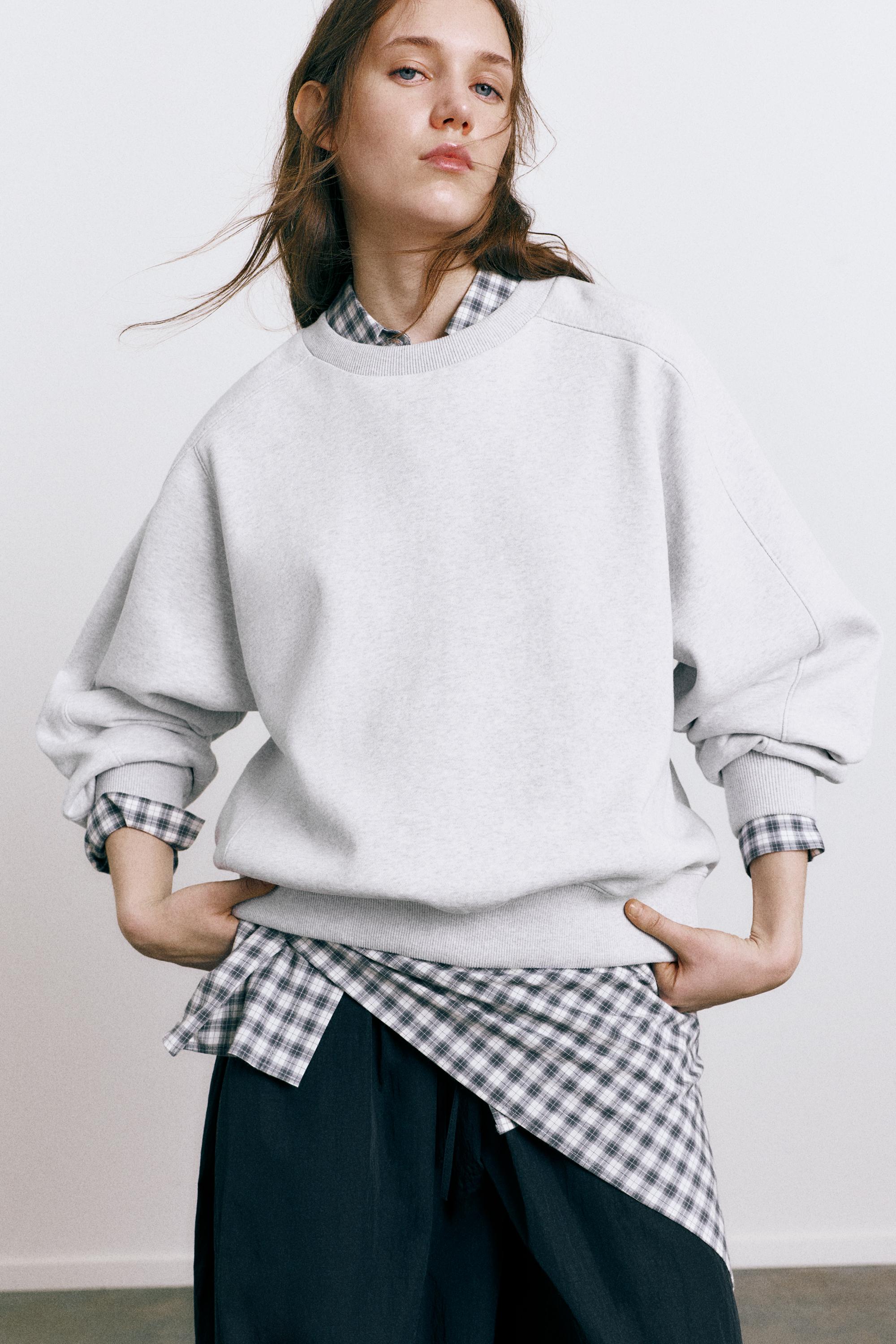 Oversize polar sweatshirt - Görsel 13