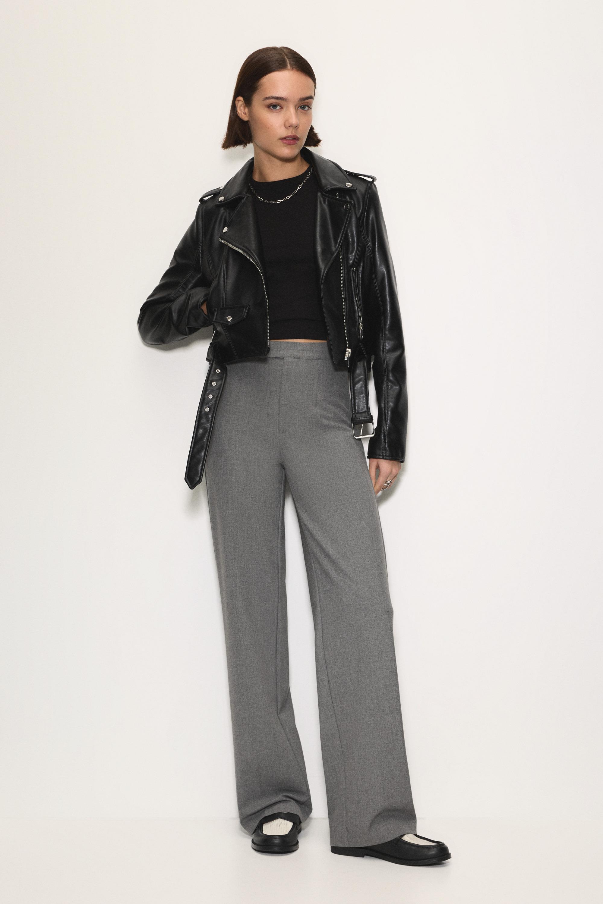 Düz kesim klasik pantolon - Görsel 46