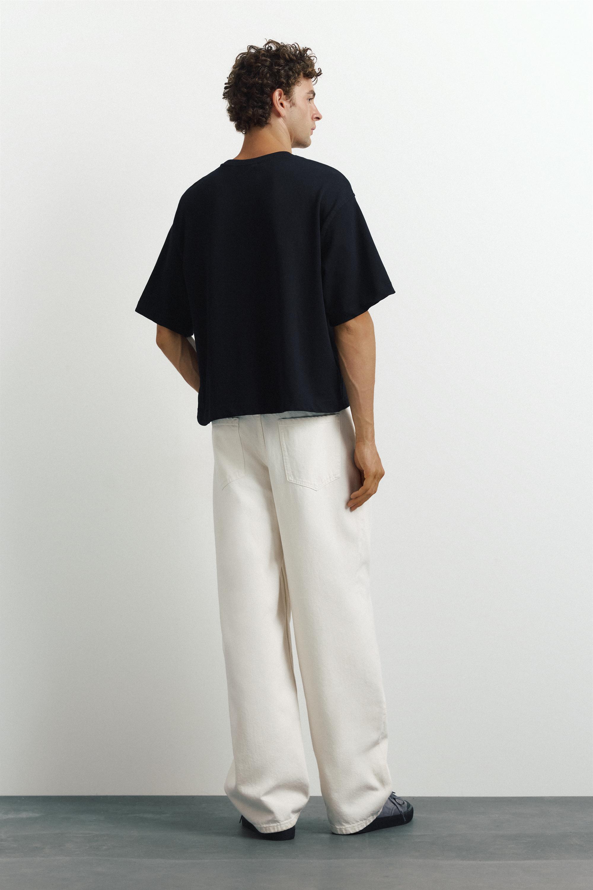 Baggy balloon jeans — White