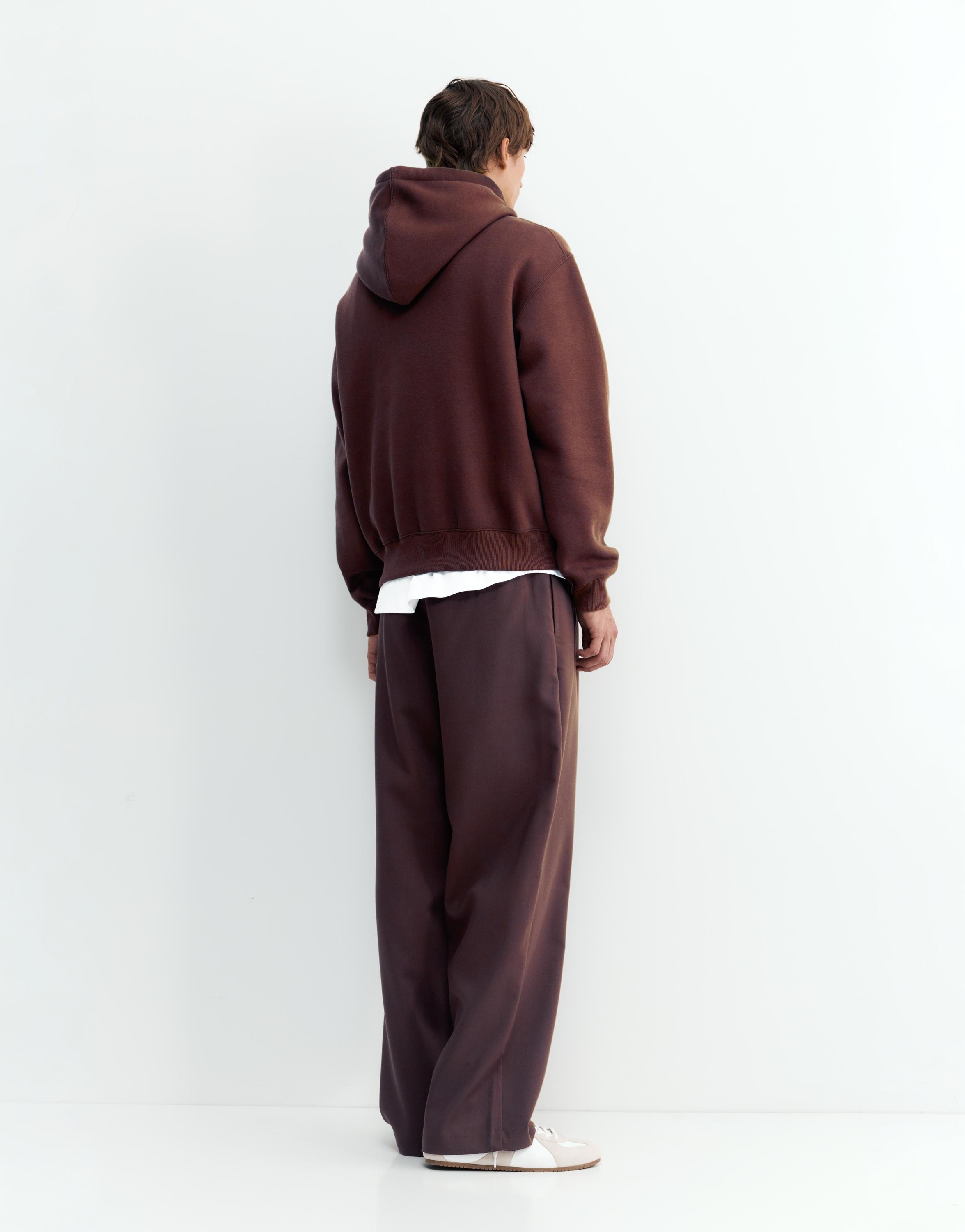 Basic hoodie — Chocolate