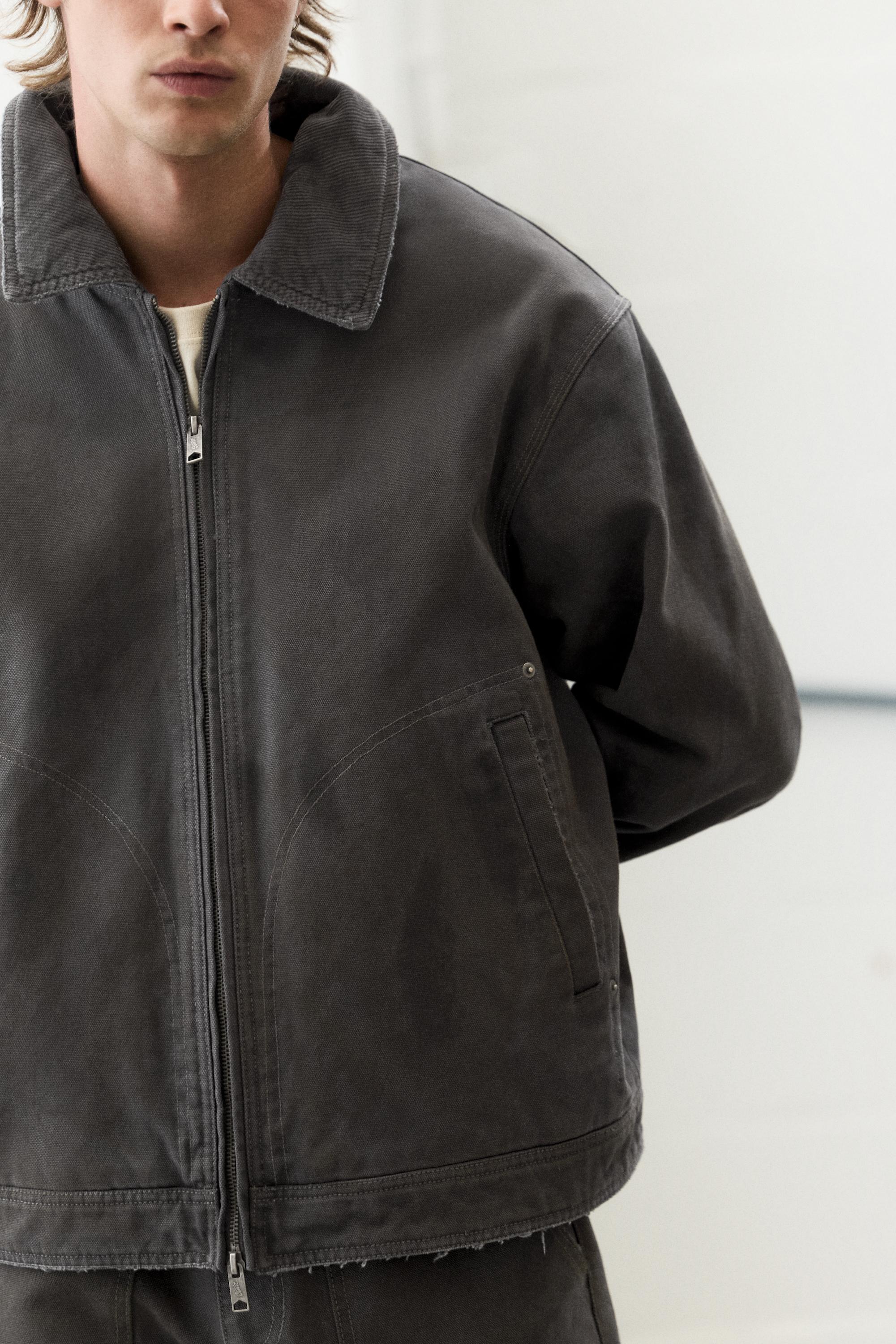 Pull&Bear Yıkamalı efektli ceket görsel 2